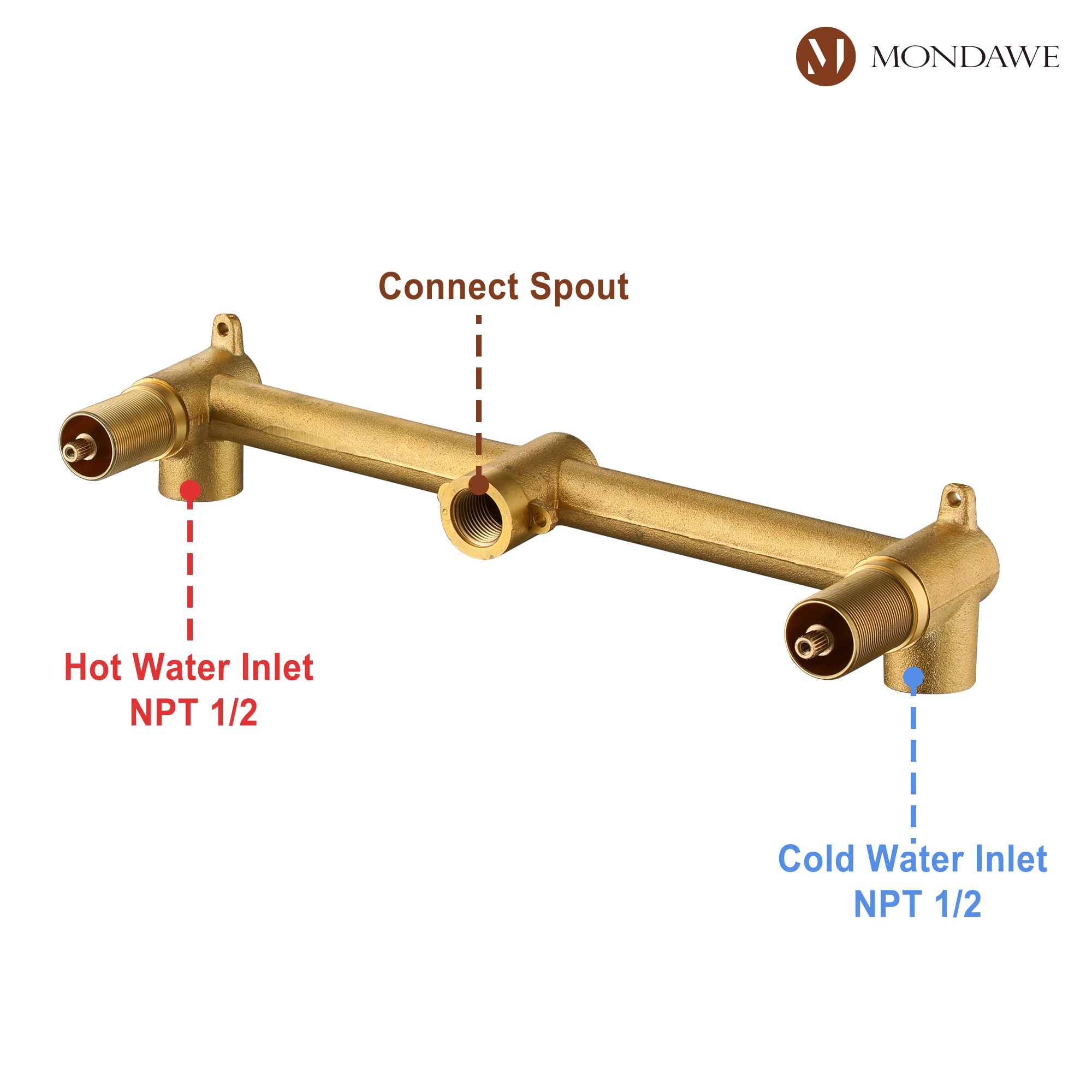 Mondawe WF-1198-BL Lavatory-Faucets - View #7