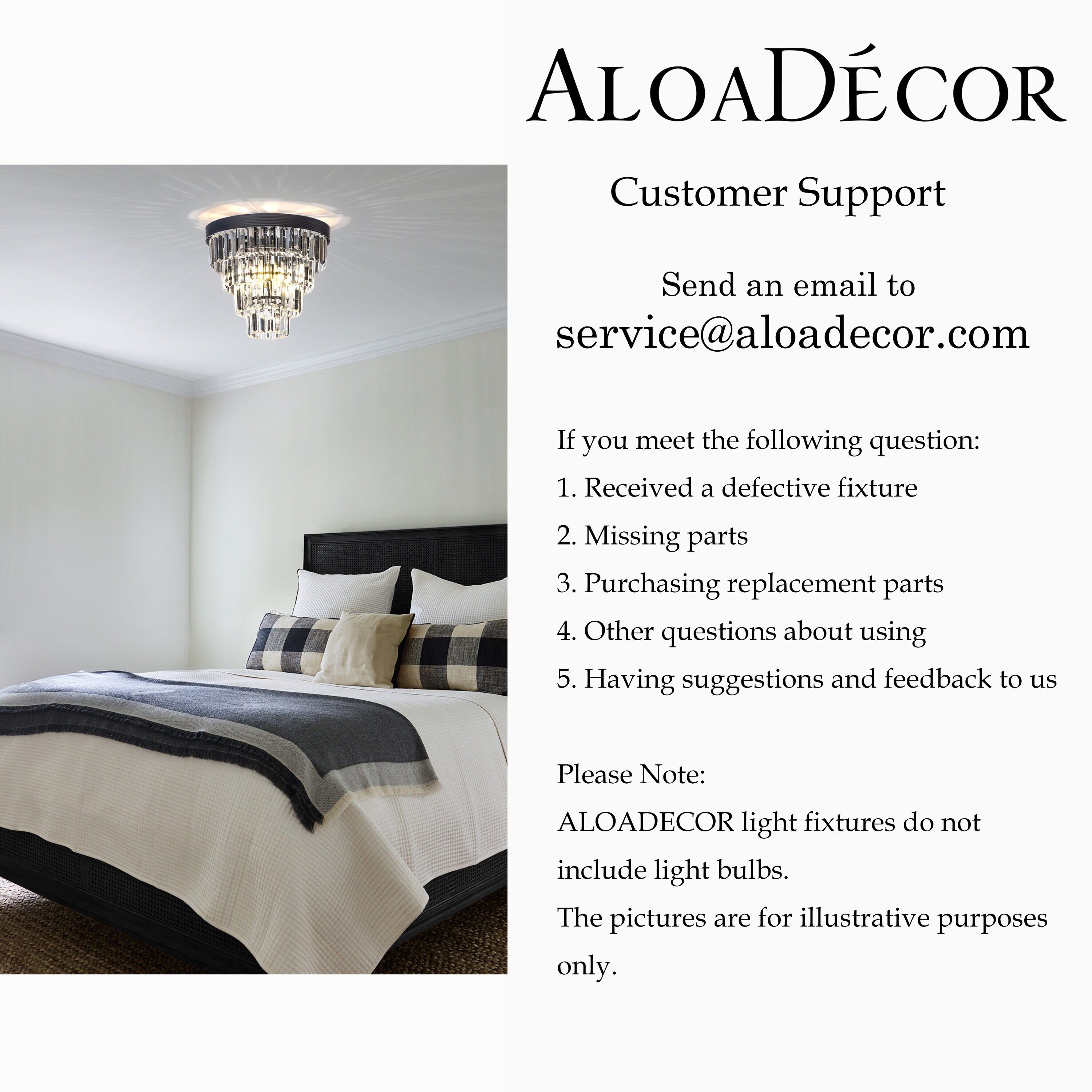 AloaDecor Lighting LC7002D30MB06A flushmounts - View #9