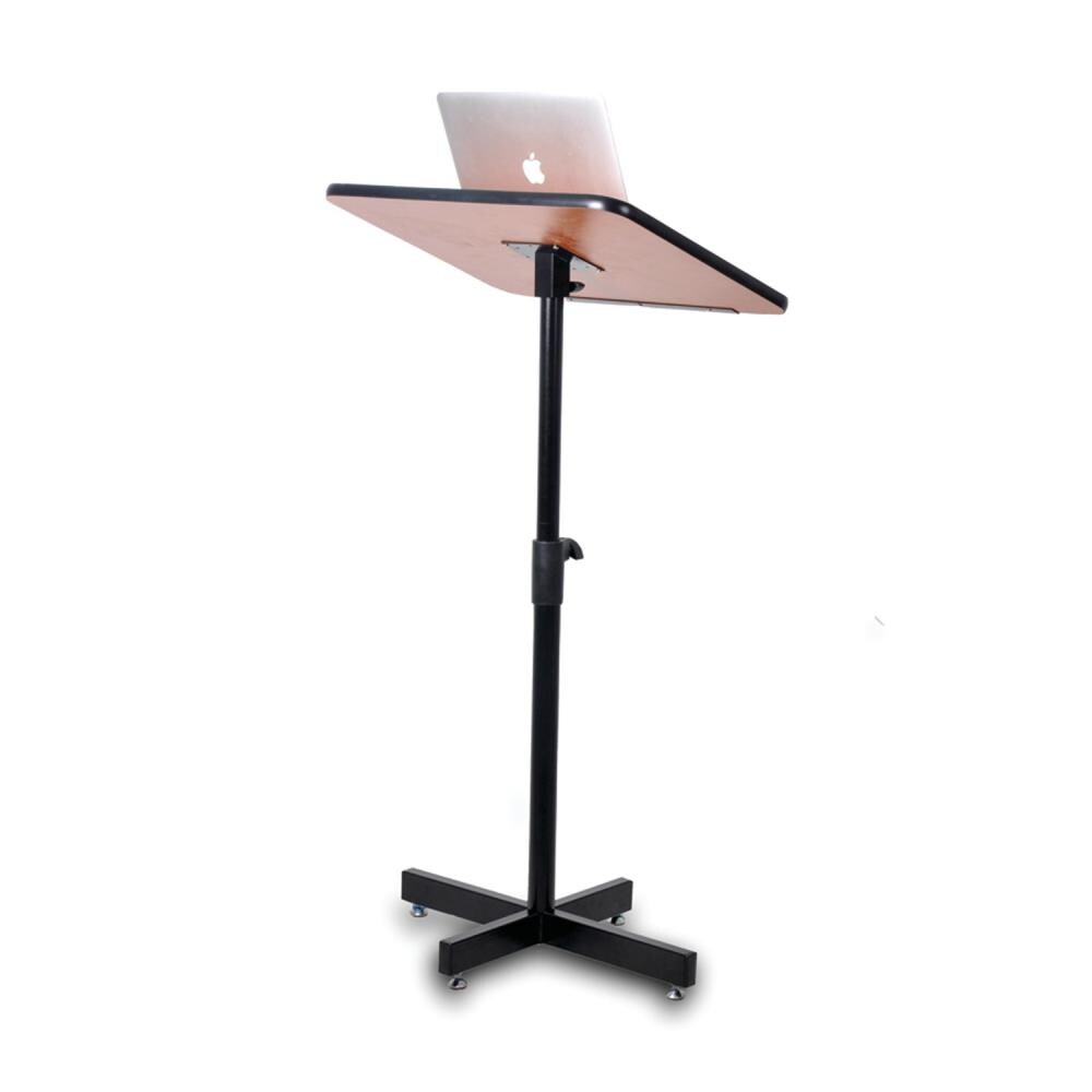 Brown for sale online Pyle PLCTND44 Compact and Portable Lectern Podium 