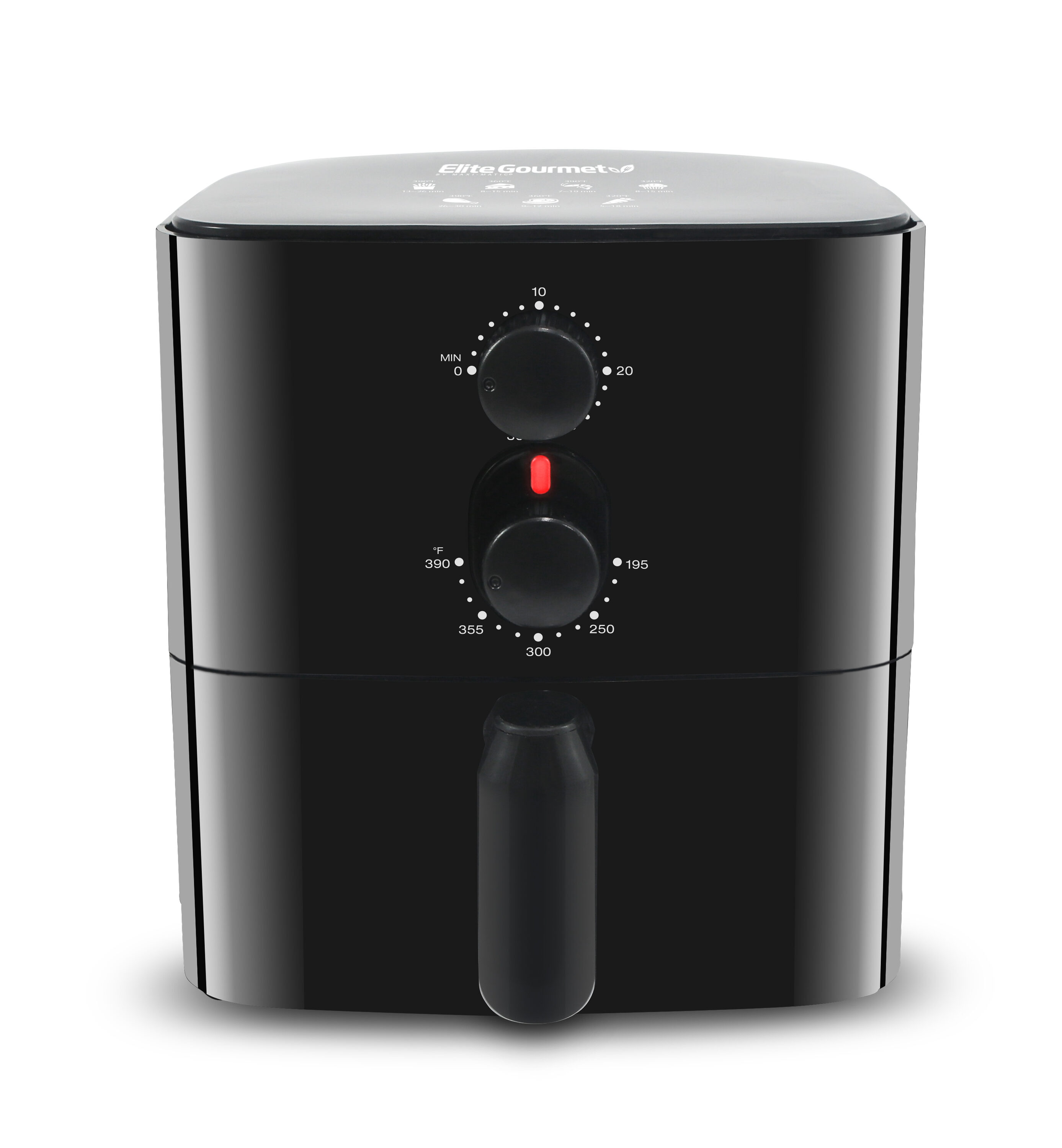 Maxi-Matic Elite Gourmet Personal Compact Space Saving Electric Hot Air  Fryer 