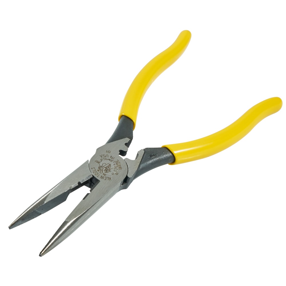 Klein Tools D2038NCR sidecutters - View #3