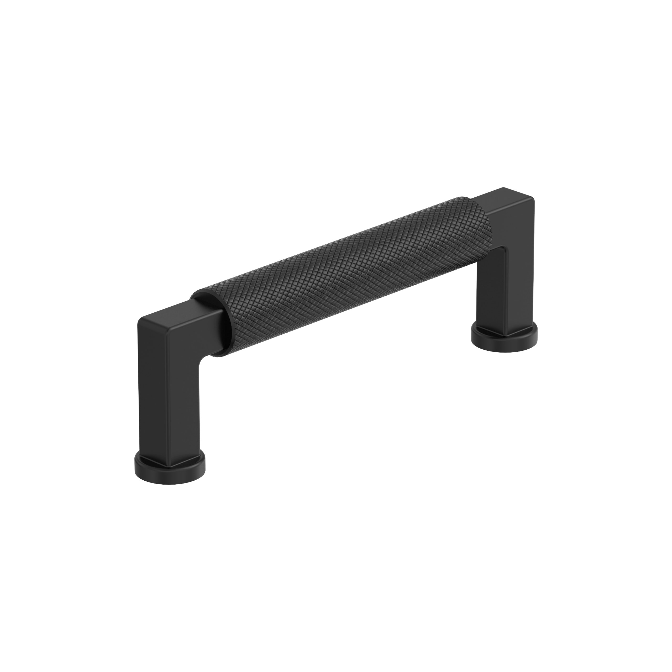 Amerock BP37623MB Balata 3-3/4-in , 96mm Center to Center Matte Black Cylindrical Bar Drawer Pull