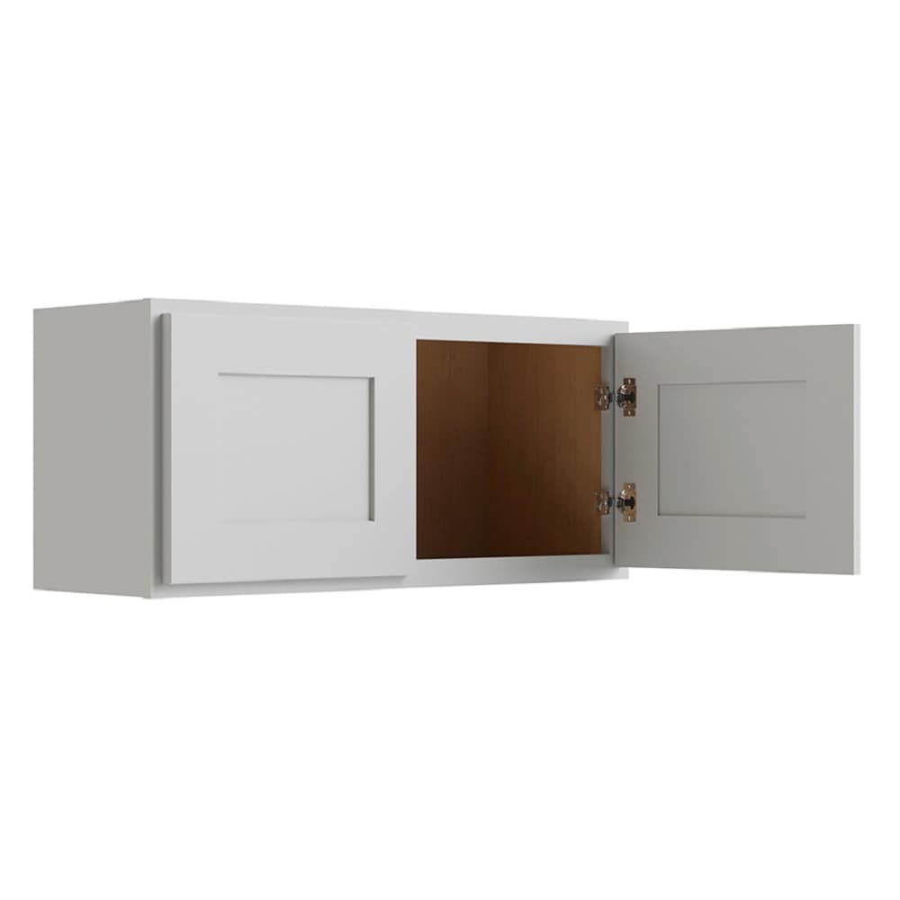 RELIABILT Parkstone 33-in W x 15-in H x 12-in D Gray Door Wall Fully ...