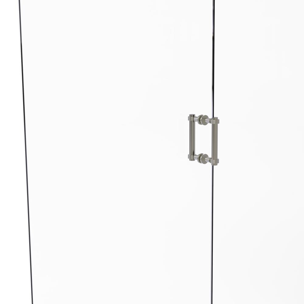Allied Brass 404G-6BB-SN Satin nickel 6-Inches Hinged shower door Handle
