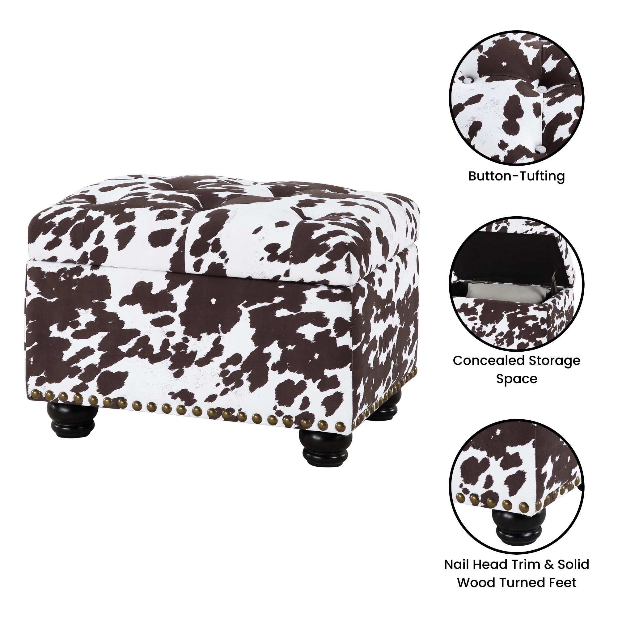 Convenience Concepts R9-250 Indoor-Ottomans - View #3