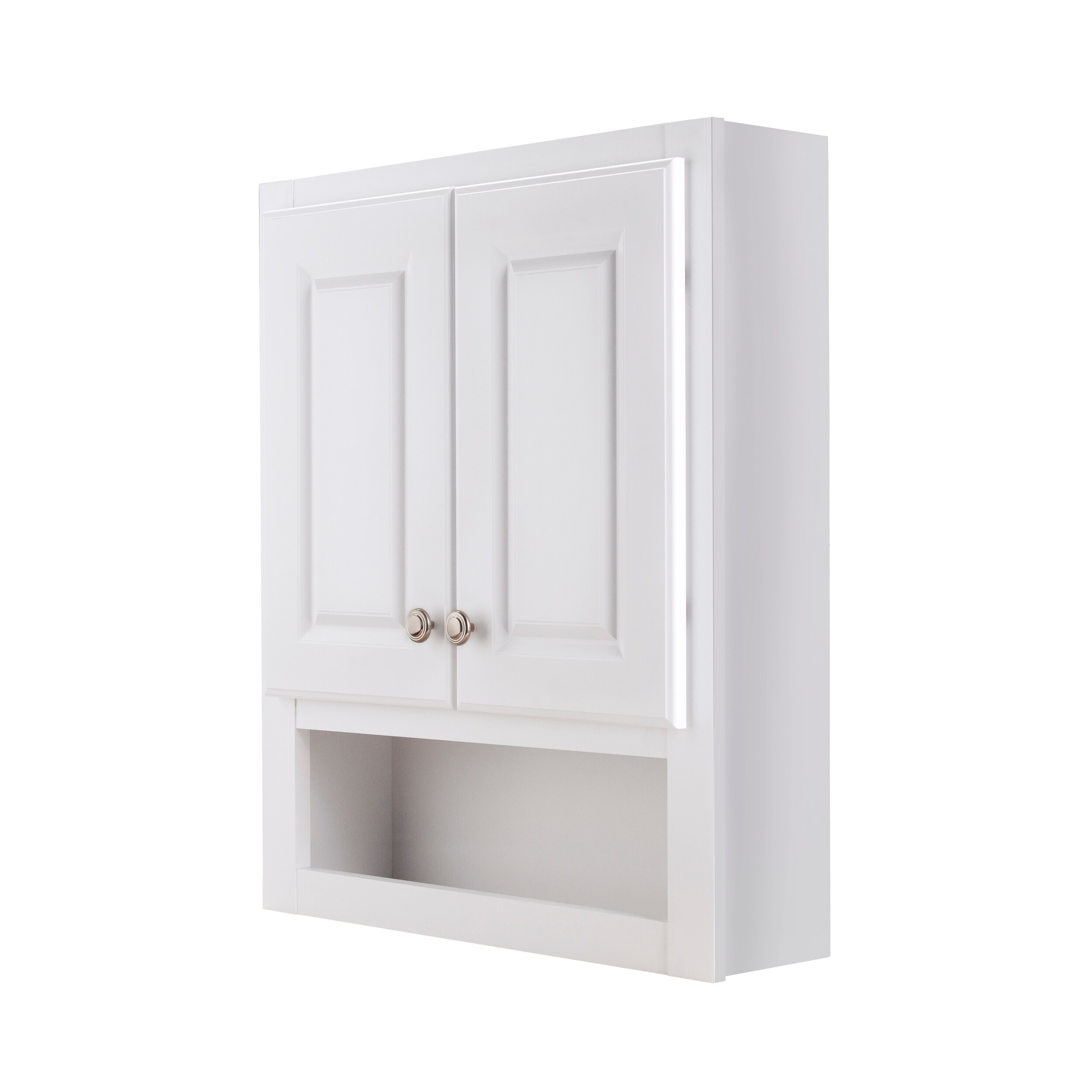 mainstays bathroom wall cabinet white