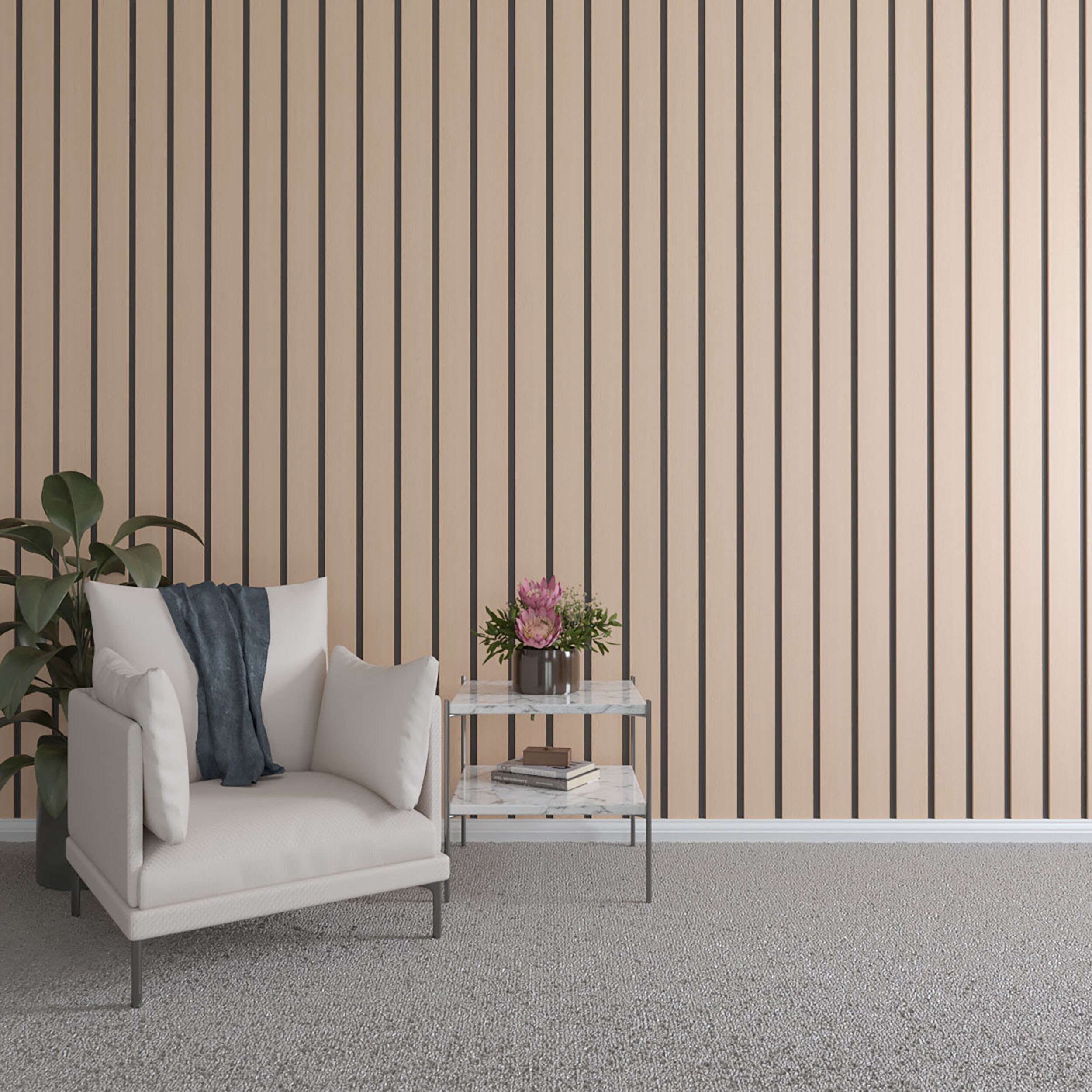 Ekena Millwork SWW55X94X0375AL 4-in x 7.83-ft Unfinished Alder Alder Wall Plank ( 11 -Pack , Covers 28.72-sq ft )