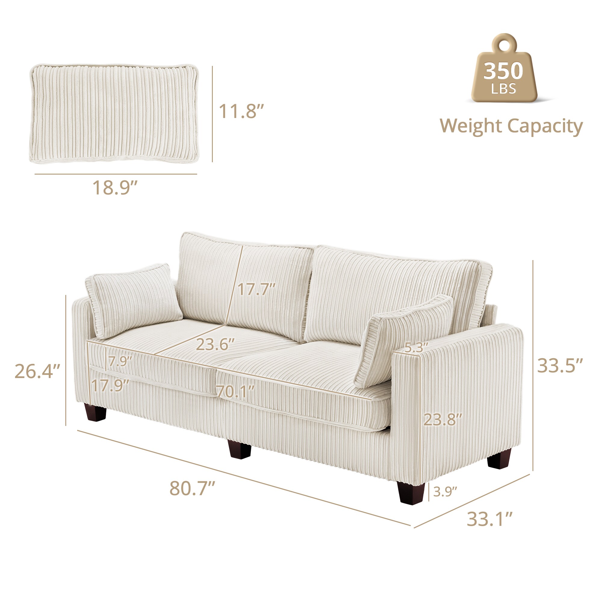 LUE BONA SG-004-02LS Sofas-Loveseats - View #6