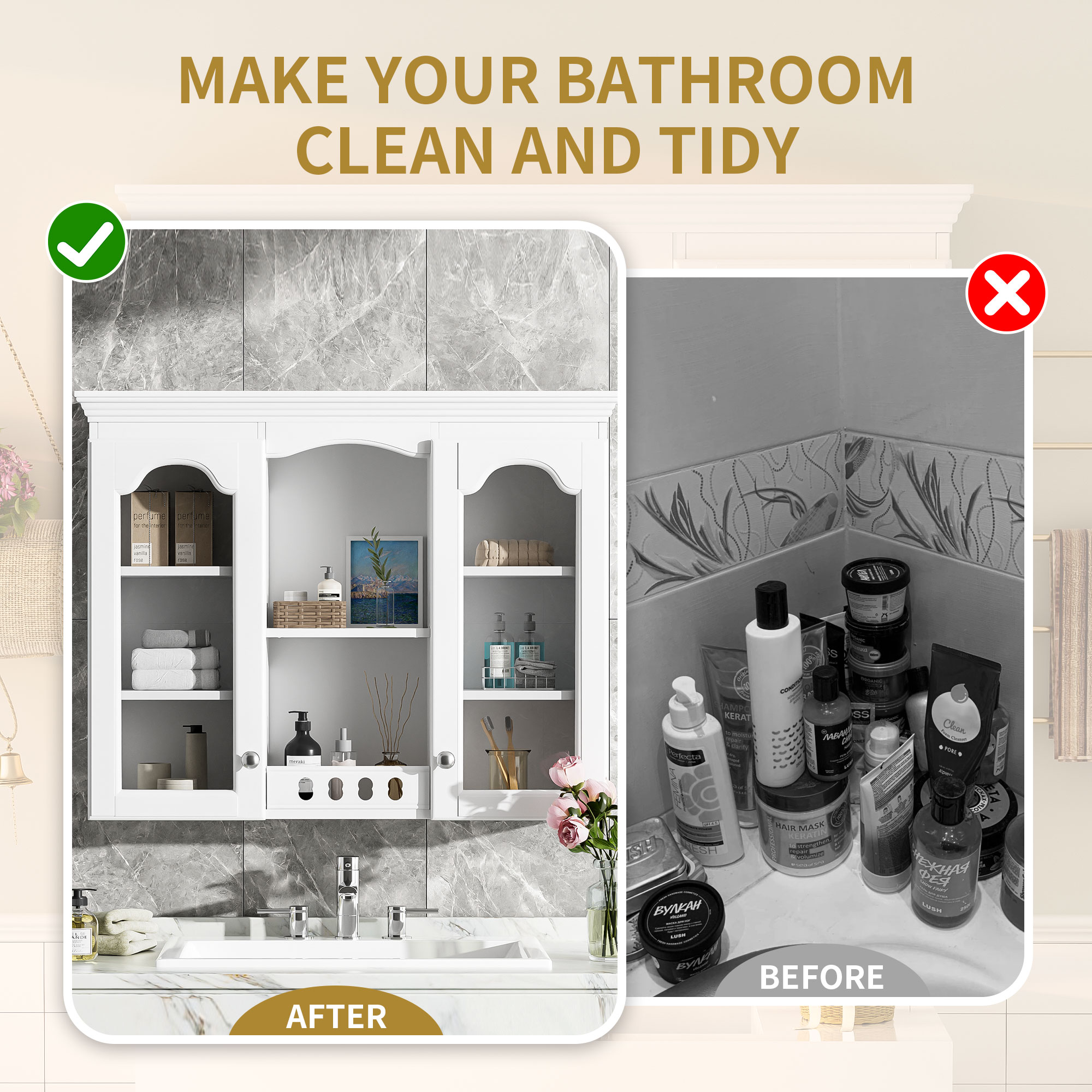 AAZJ 710-P264313K Bathroom-Medicine-Cabinets - View #2
