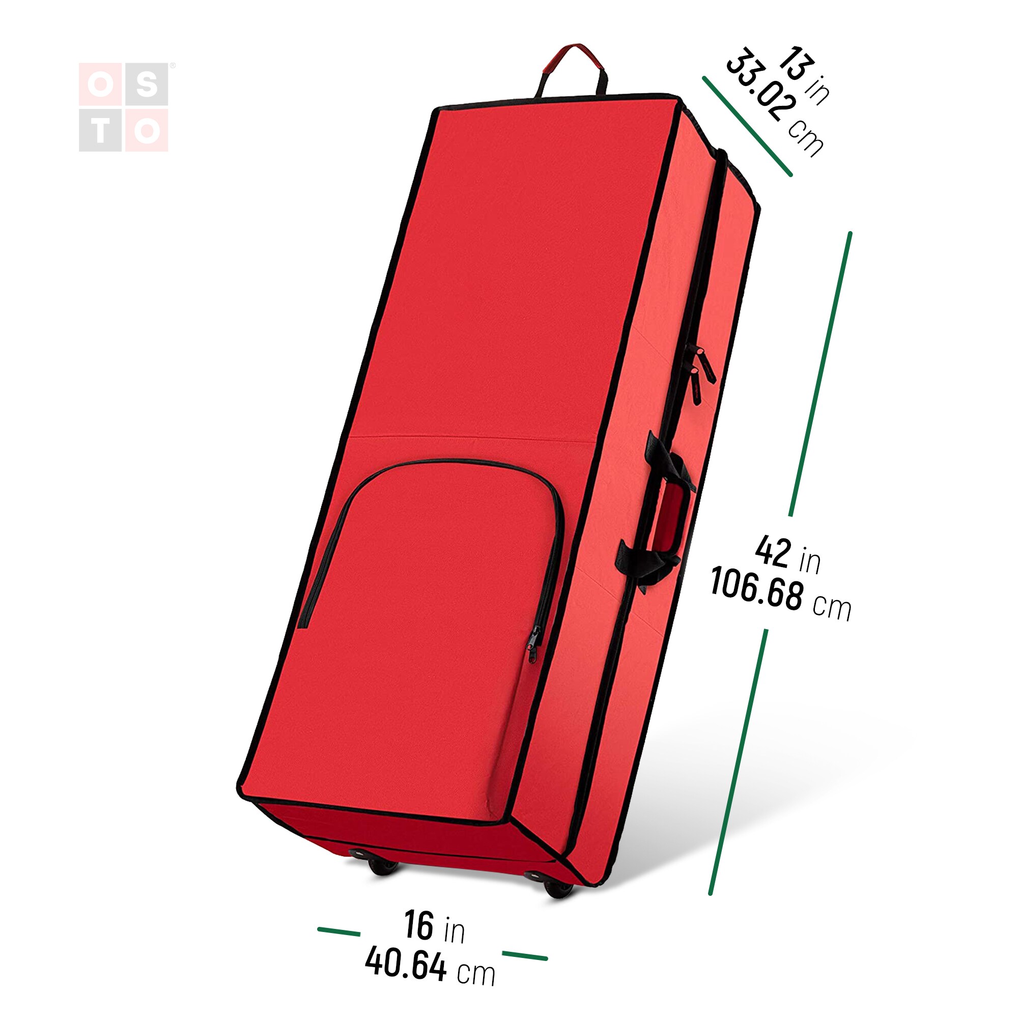 OSTO OSD-128-RD-L Wrapping-Paper-Storage - View #3
