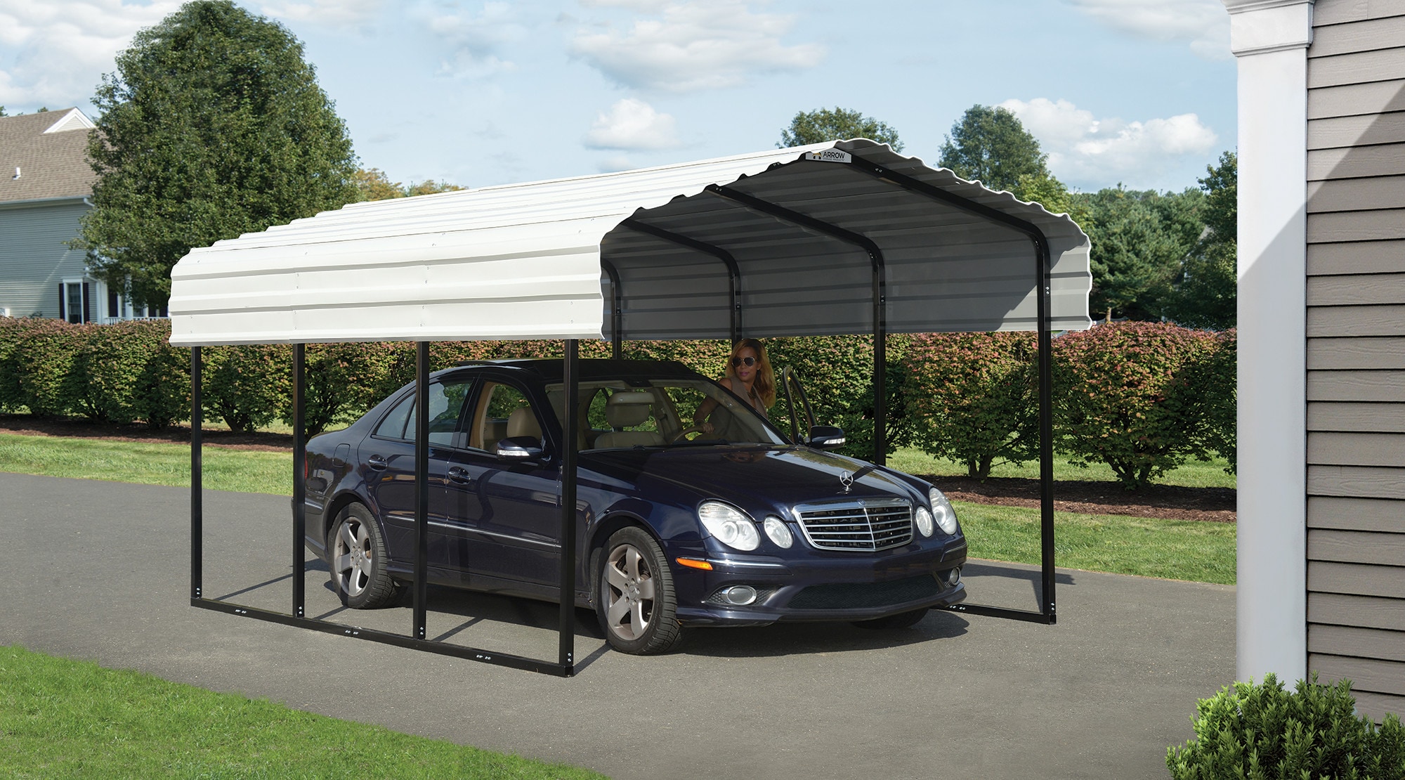 Arrow CPH101507 Carport-Covers - View #11