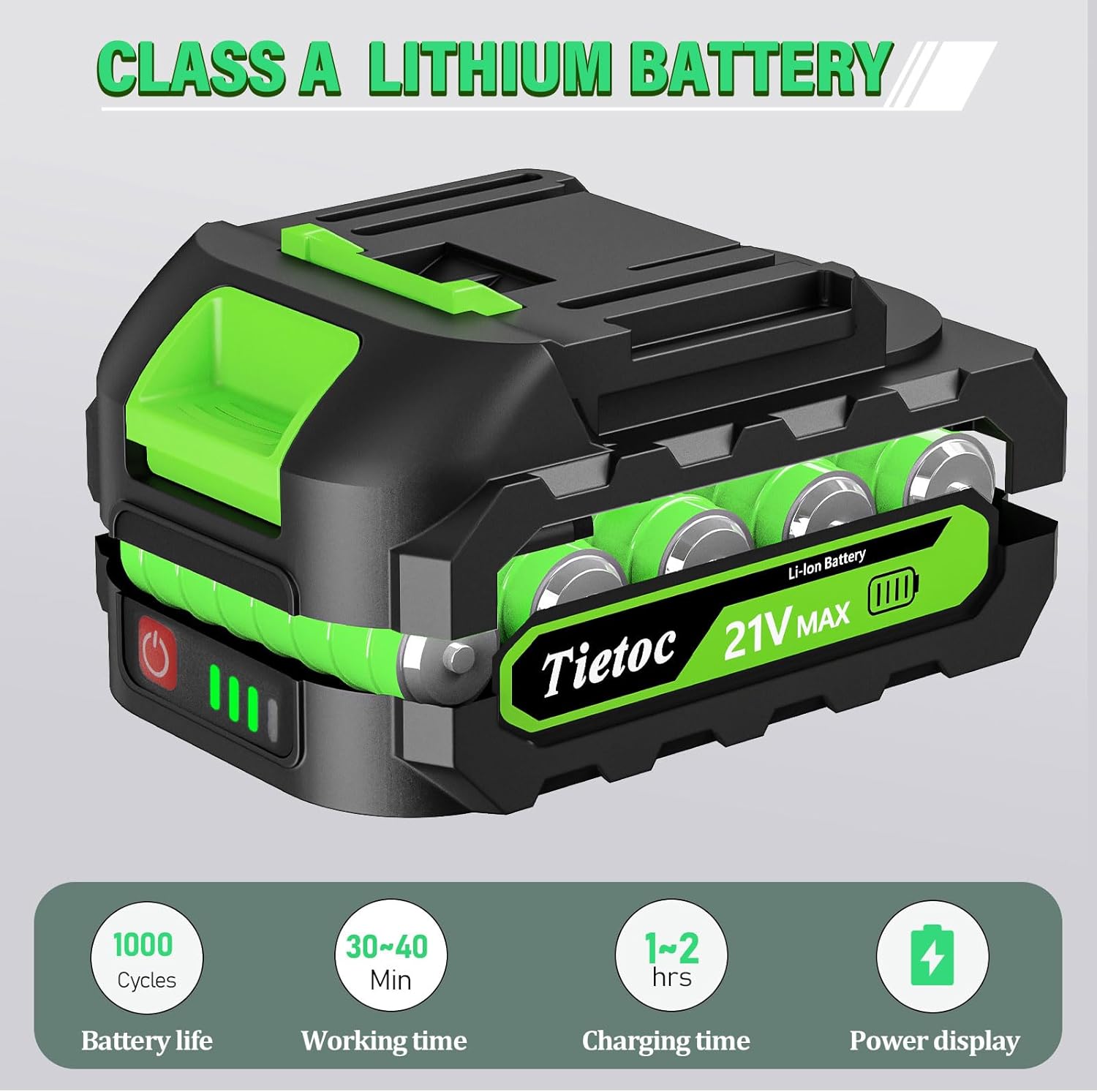Tietoc B0CL4C8FQ9 Cordless-Chainsaw - View #3