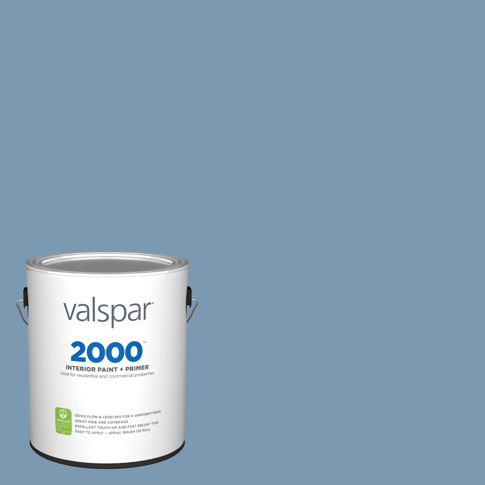 Valspar HGSW2384-28328 2000 Flat Finian Blue HGSW2384 Latex Interior Paint Paint + Primer ( 1-gallon )