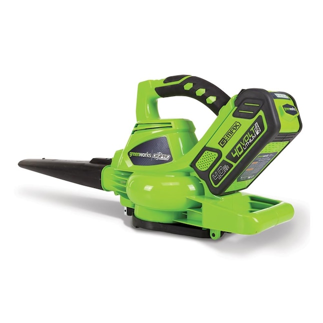 Greenworks 40V (230 MPH / 505 CFM / 75+ Compatible Tools) Cordless Brushless Leaf Blower / Vacuum, Tool Only