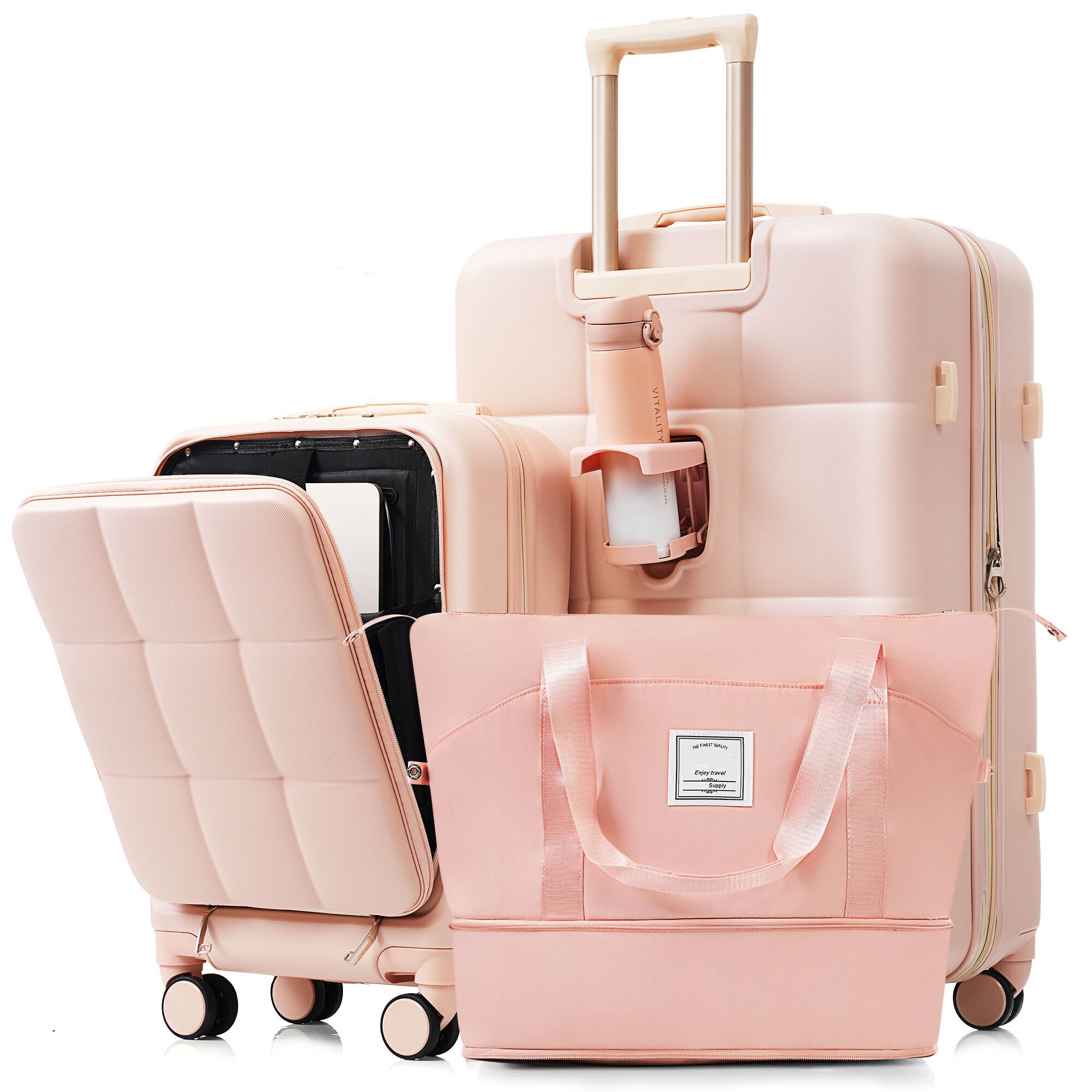 Bybafun YD9600019 Luggage-And-Luggage-Sets - View #4