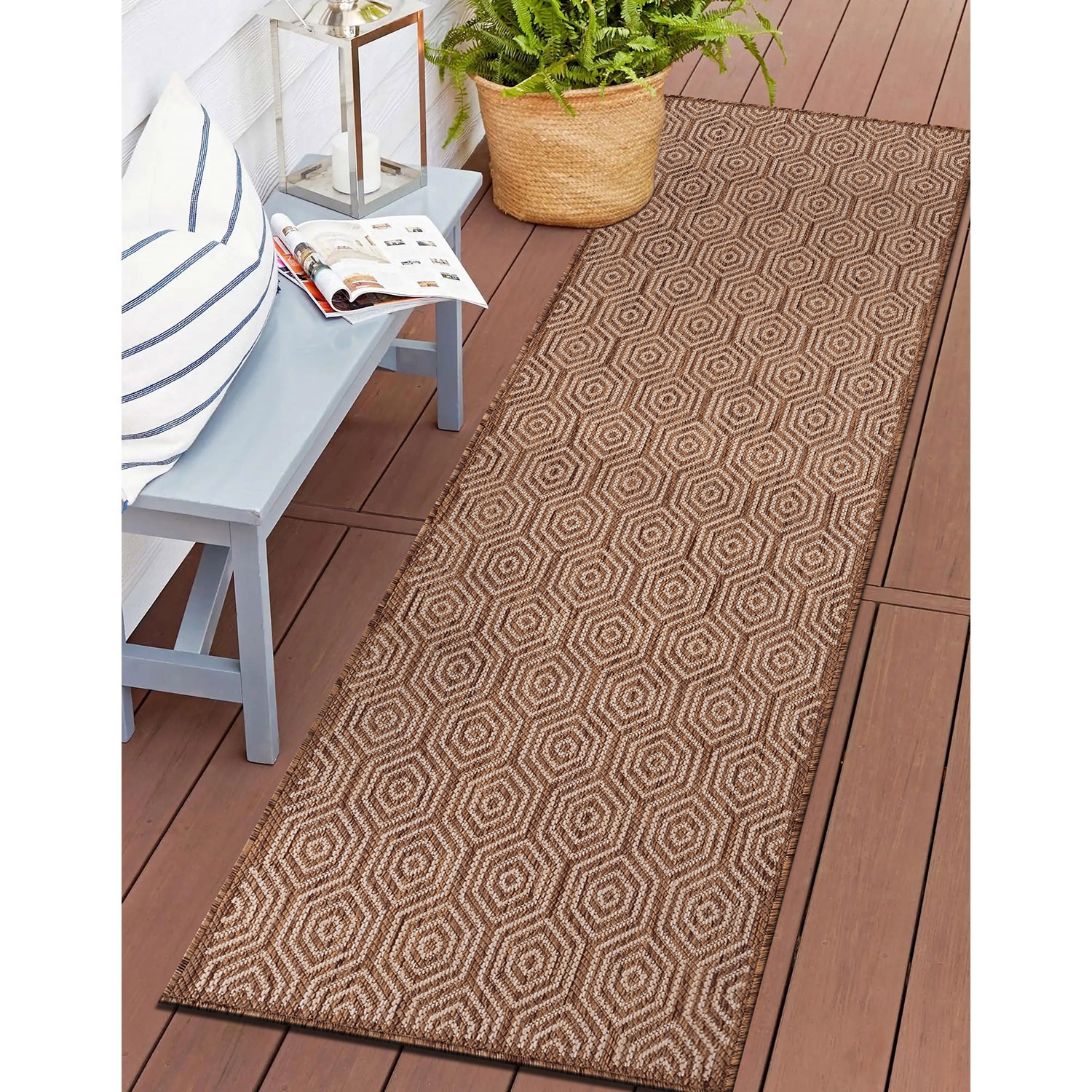 World Rug Gallery 120BROWN2X7 rugs - View #8