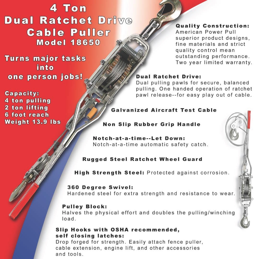 American Power Pull 18650 Specialty-Automotive-Hand-Tools - View #3