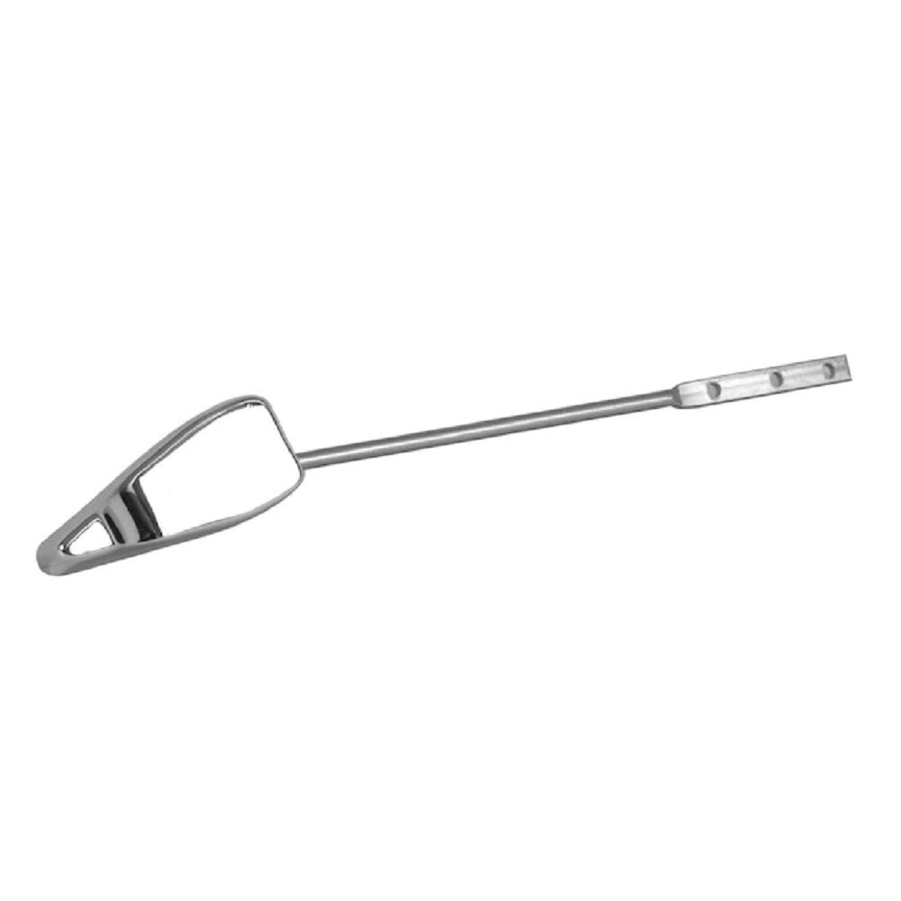 Mansfield 739728 9-1/4-in Front Mount Chrome Universal Fit Handle with lever