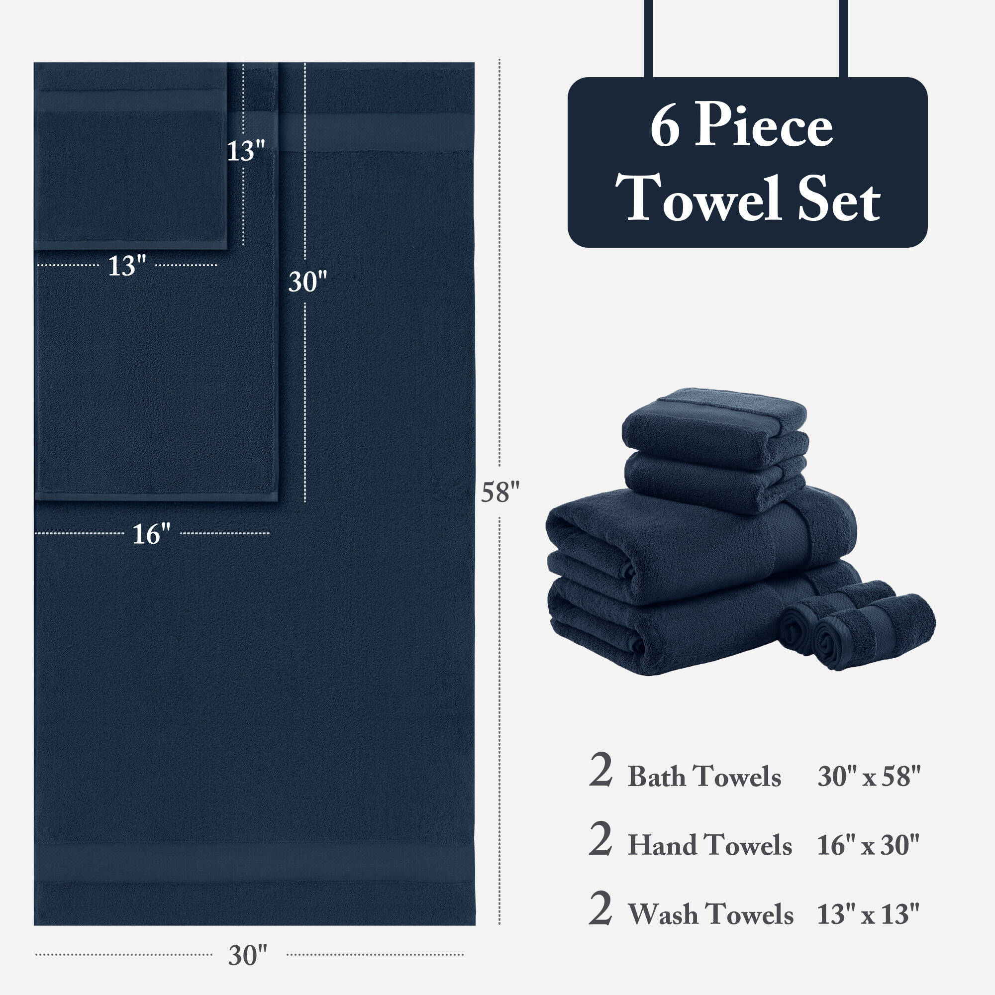 Madison Park Signature MPS73-468 Bath-Towels - View #8