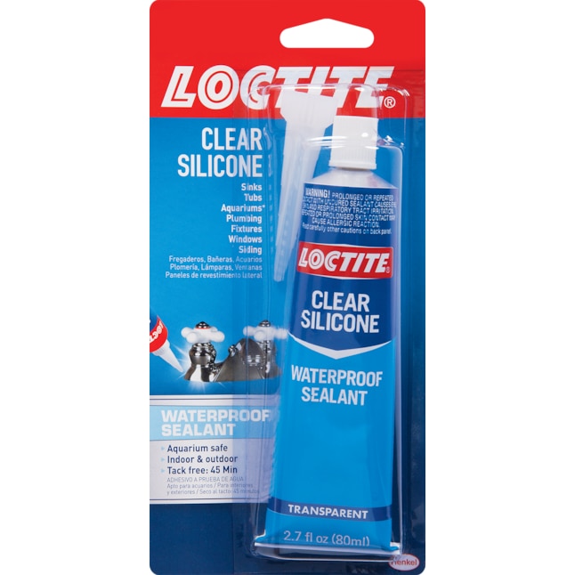 LOCTITE Waterproof Sealant 2.7-fl oz Gel All Purpose Waterproof, Quick Dry,  Flexible Multipurpose Adhesive in the Multipurpose Adhesive department at