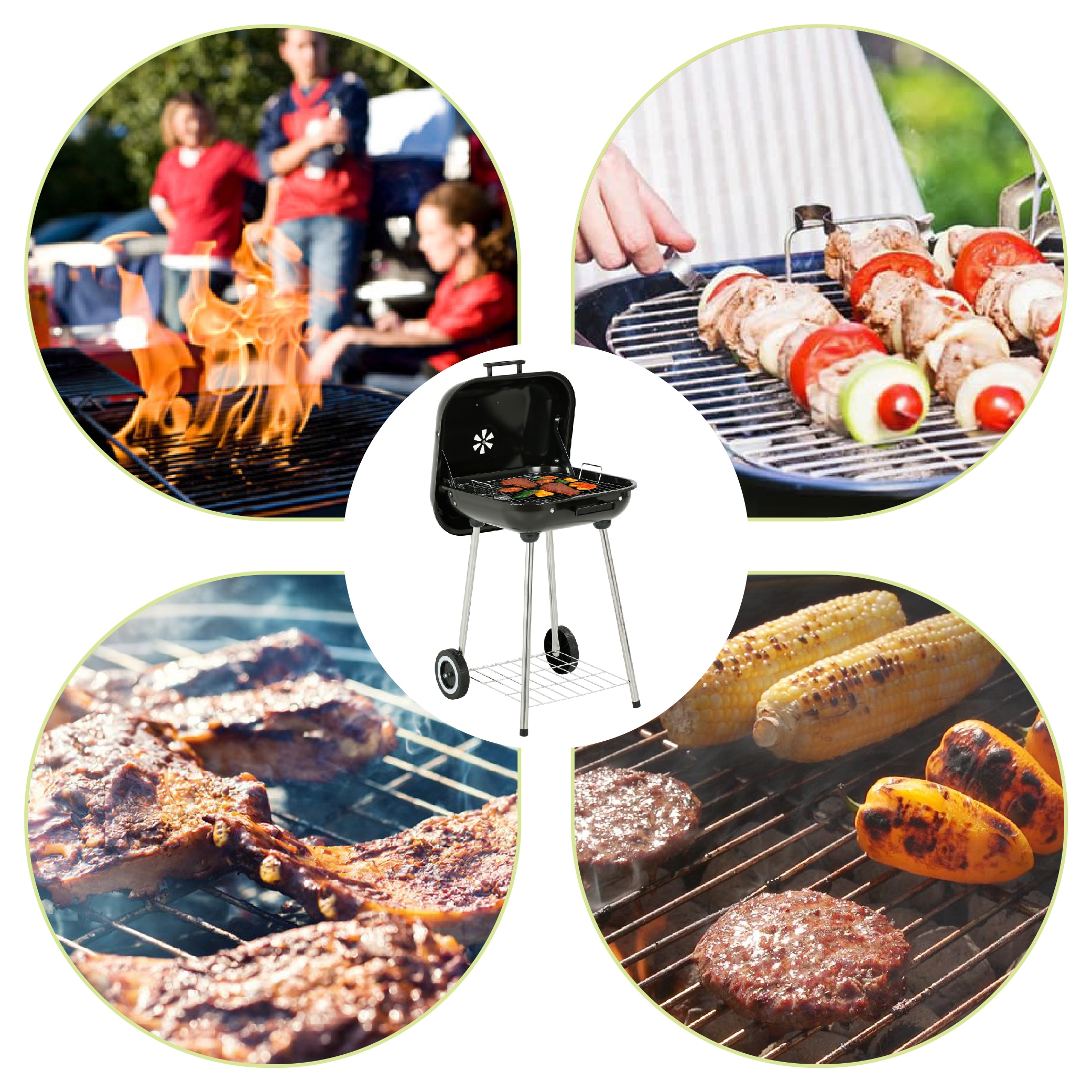 MASTER COOK SRCG28018A Charcoal-Grills - View #5