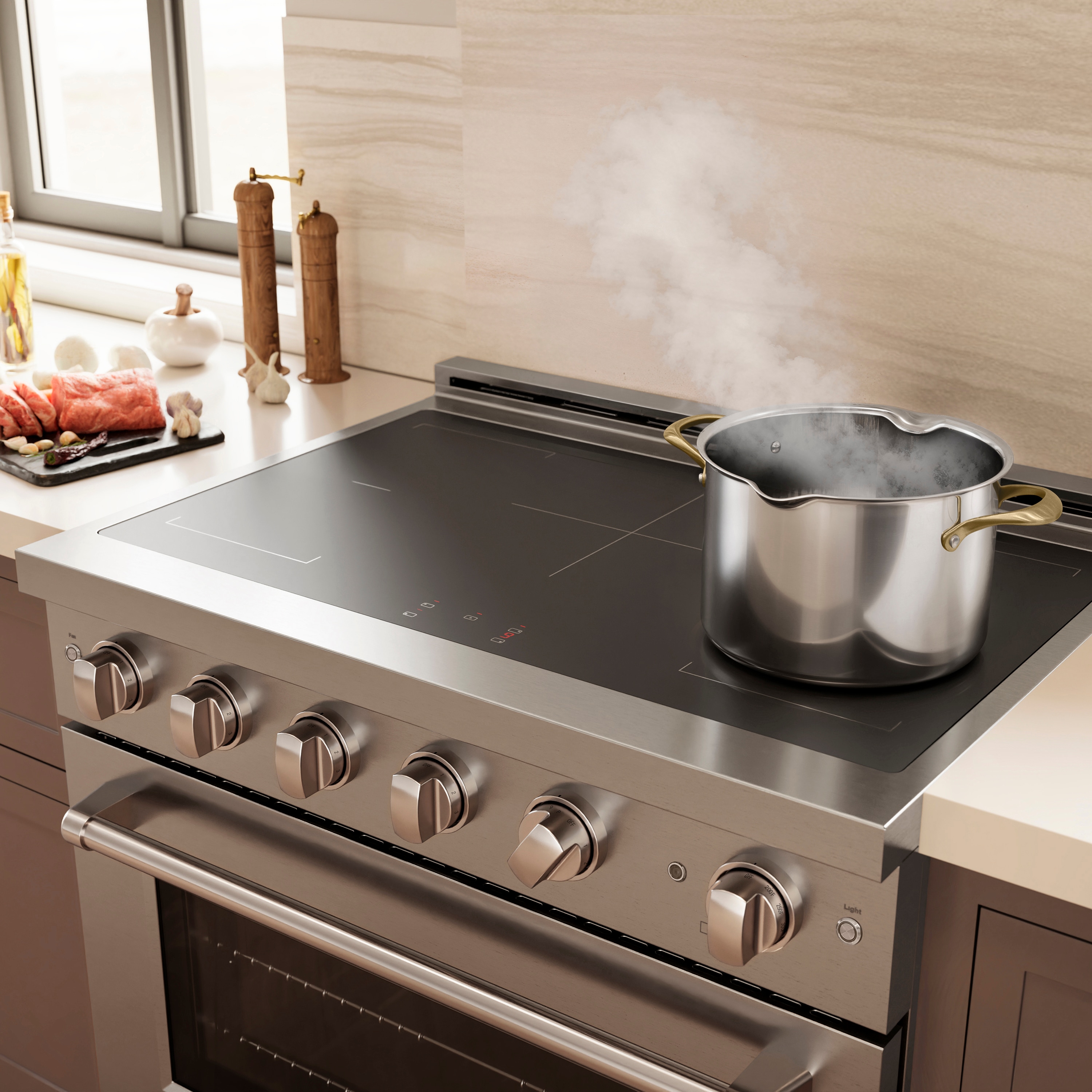 ZLINE KITCHEN & BATH SINR36 Induction-Ranges-Cc - View #10