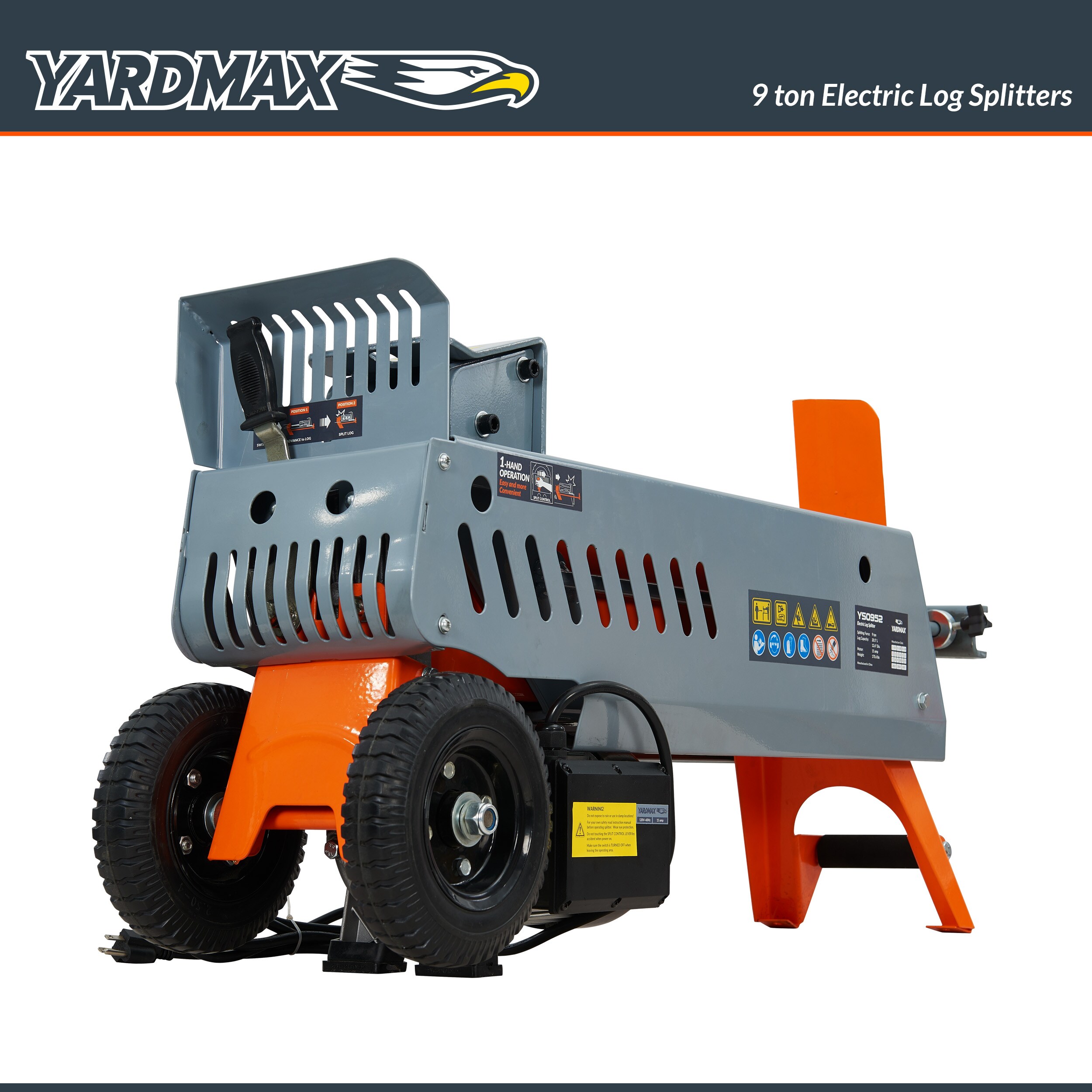 YARDMAX YS0952 Electric-Log-Splitters - View #5