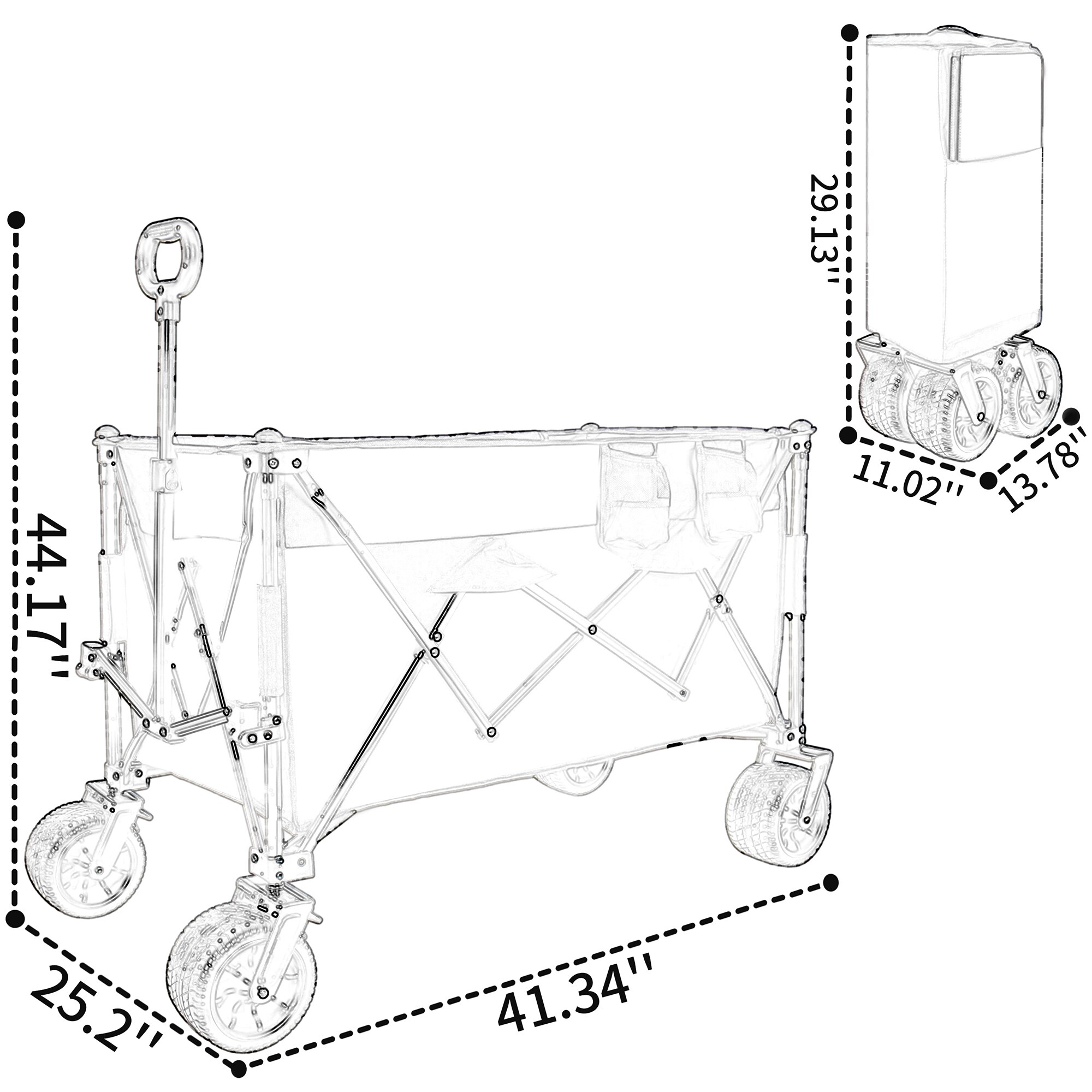 SINOFURN SYF570027KK Yard-Carts - View #5
