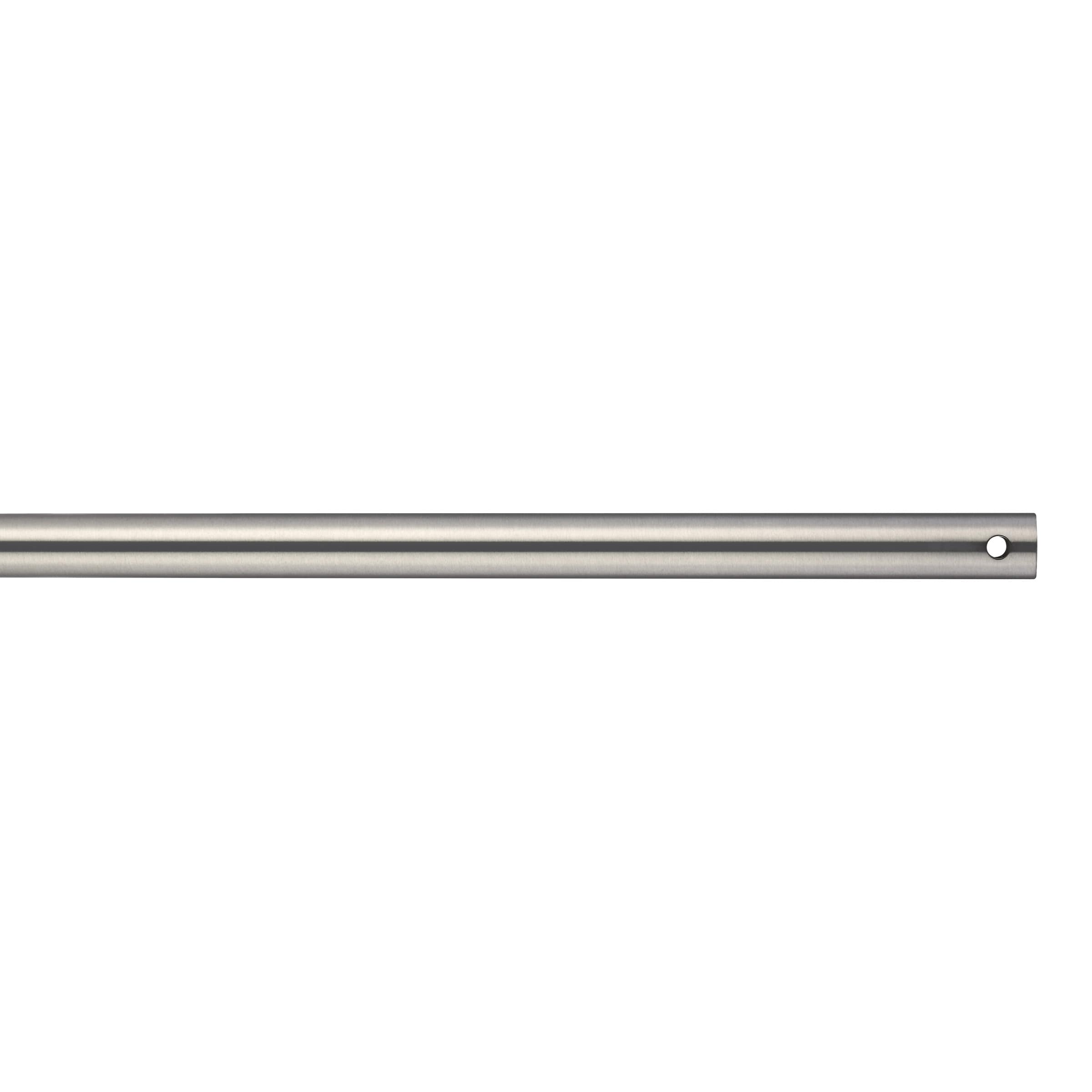 Generation Lighting DR12BS 12-in Brushed Steel Steel Indoor/Outdoor Downrod