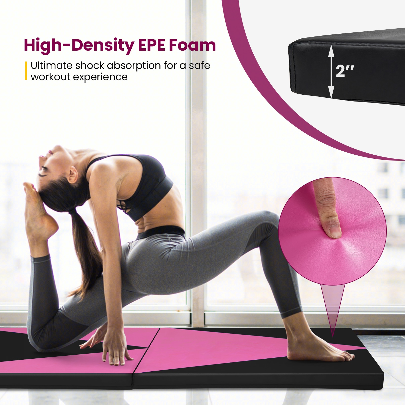 Slickblue D-CO-OR10101HF Fitness-Equipment-Mats - View #4