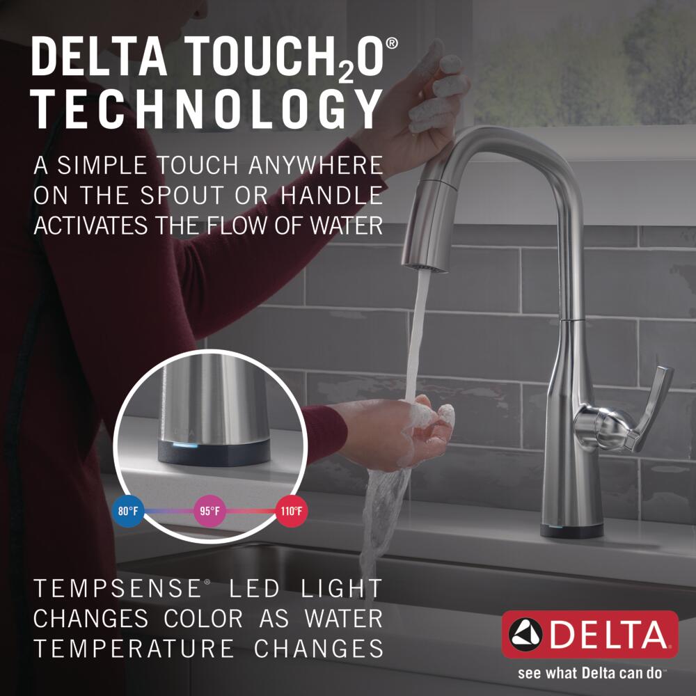 Delta 9176T-AR-PR-DST Kitchen-Faucets - View #3