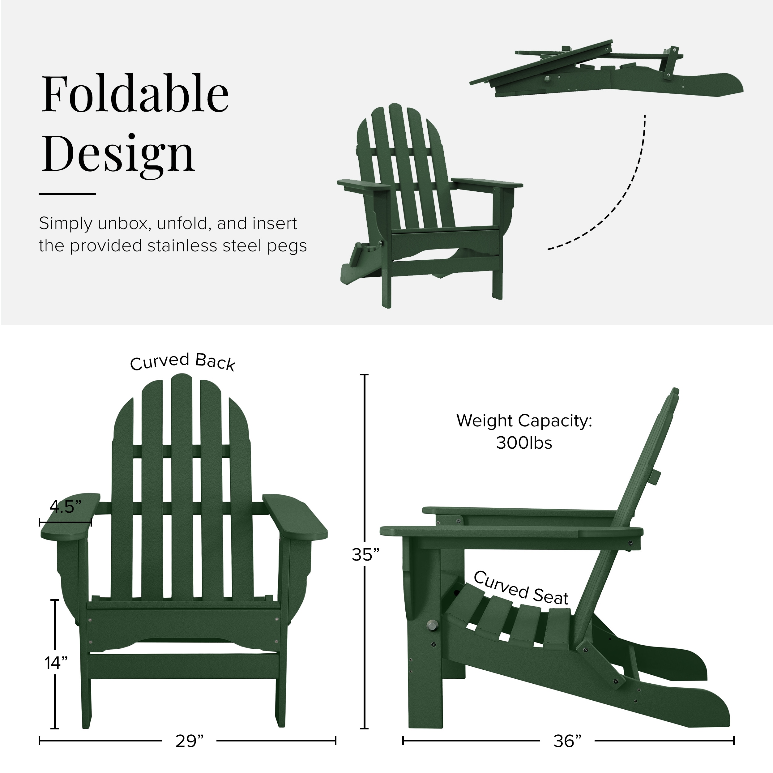 DuroGreen TAC8020FG Patio-Chairs - View #3