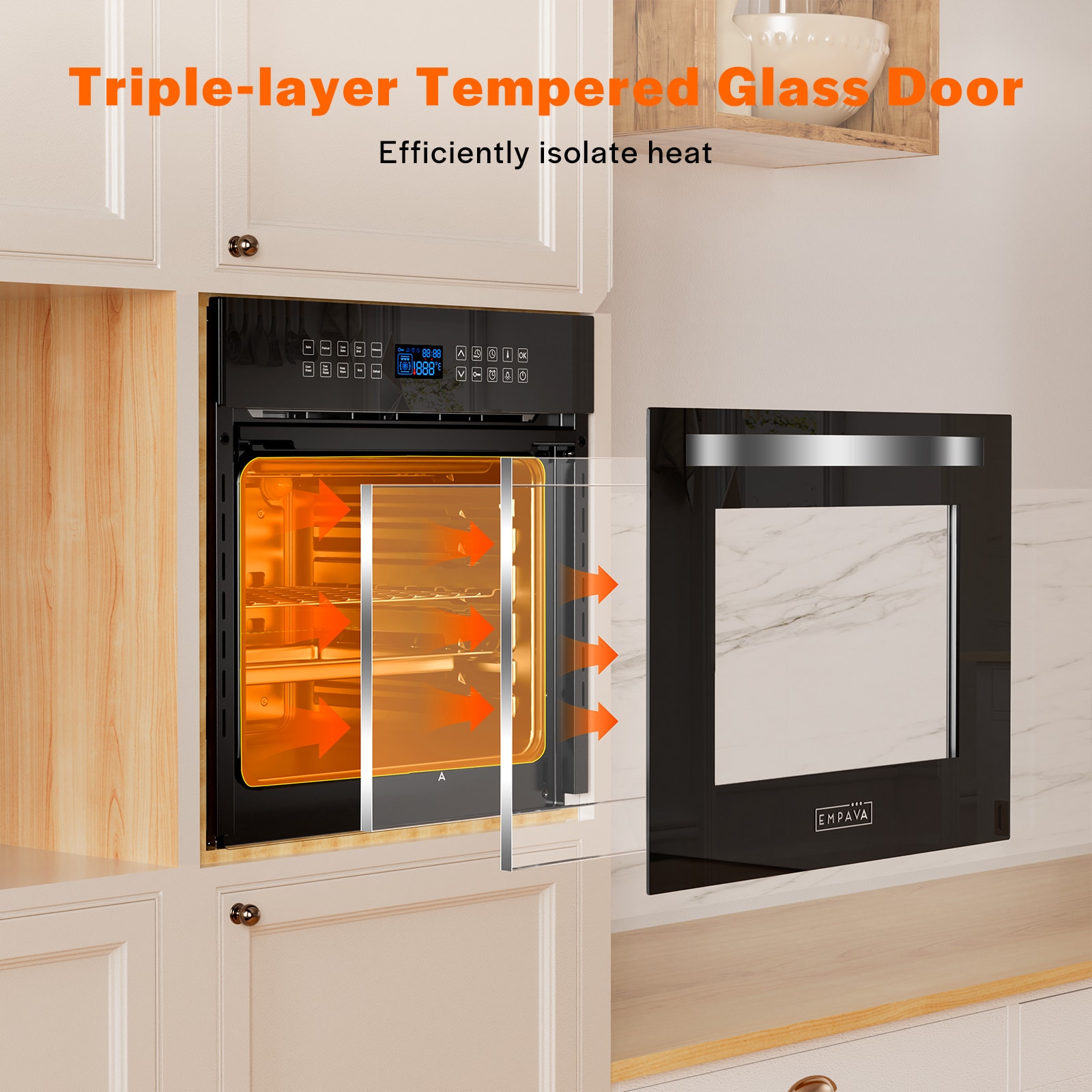 Empava EMP-24WOC17 Swall-Elec-Oven - View #3