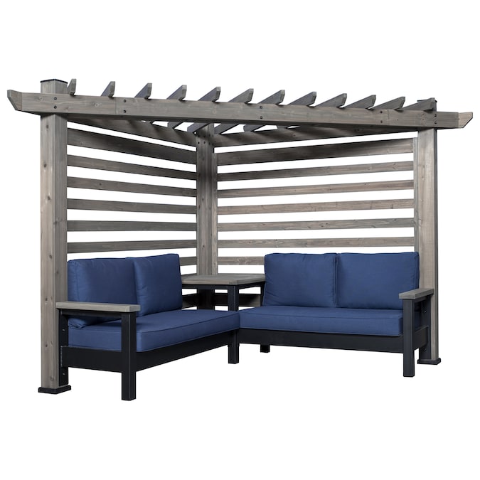 Backyard Discovery 7 Ft 4 In W X 10, Outdoor Furniture Pergola