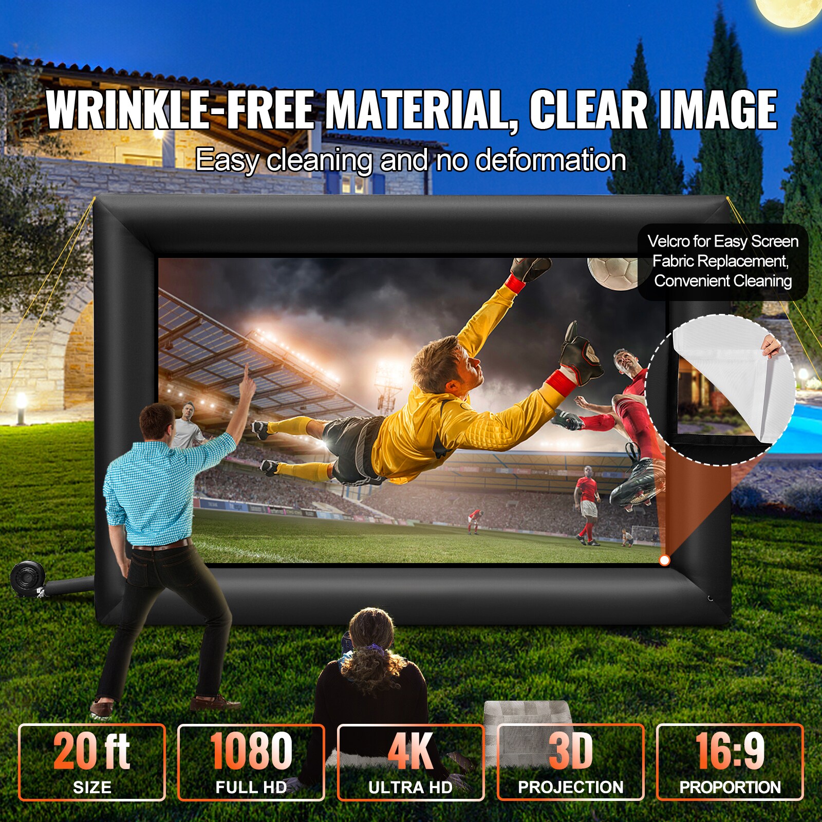 Mecale YAS-LFS4AW Inflatable-Movie-Screens - View #2