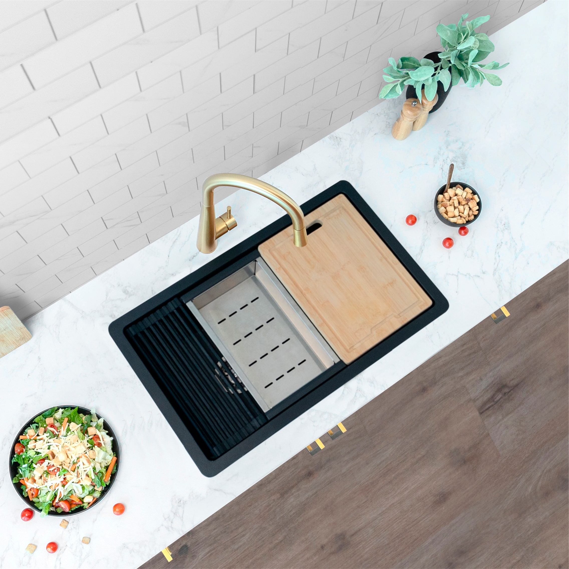 Stylish S-828WN Kitchen-Sinks - View #3