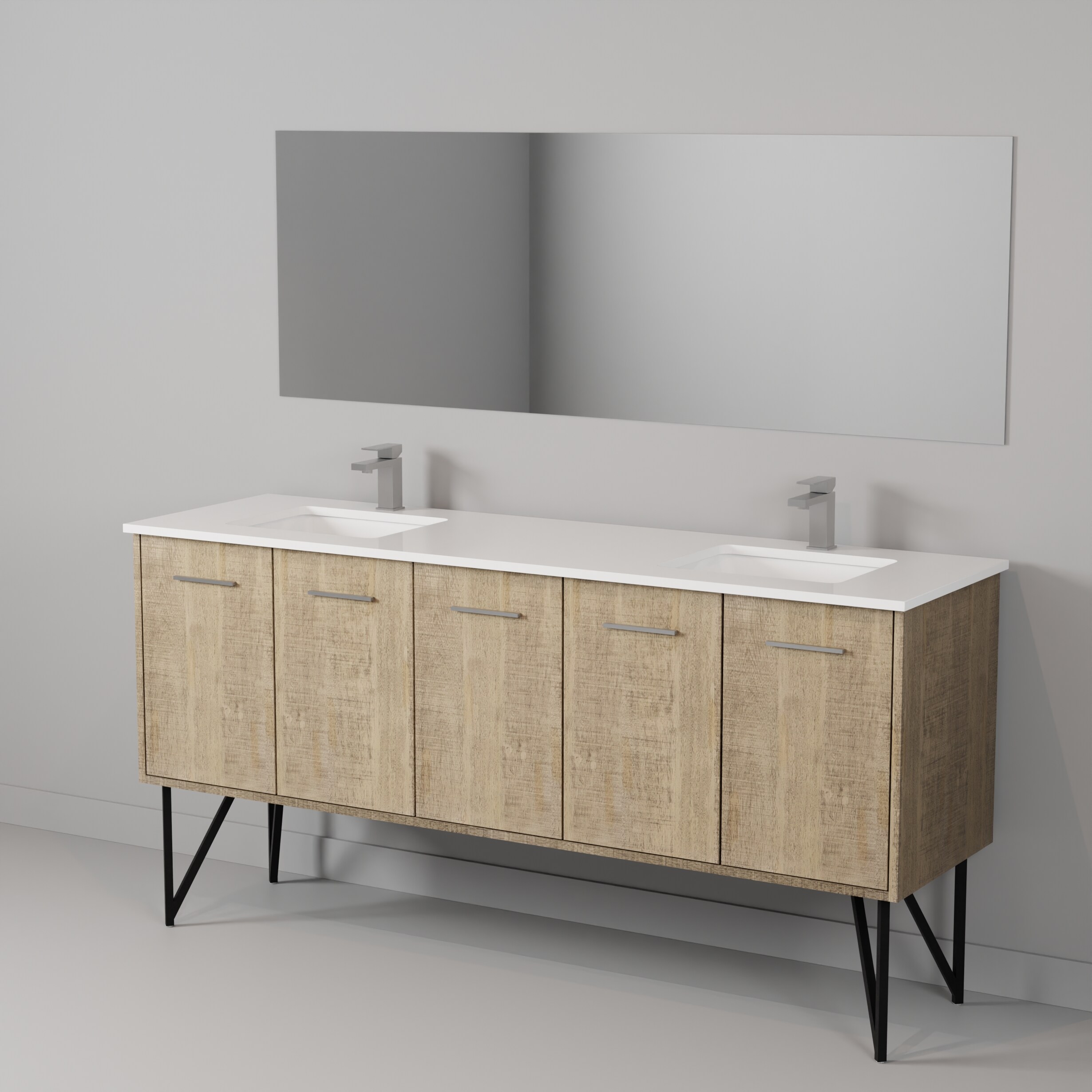 Lexora LLC72DKSOSM70FGM Bath-Vanity-Combo - View #6