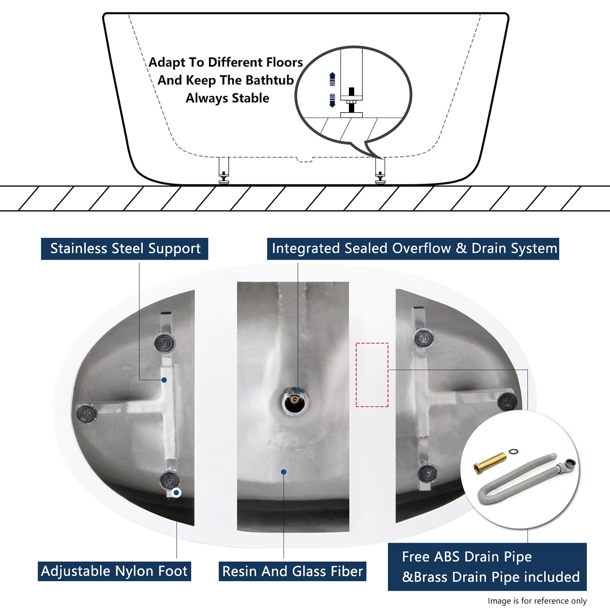 FerdY FERDY-02576-1645-BN bathtubs - View #10