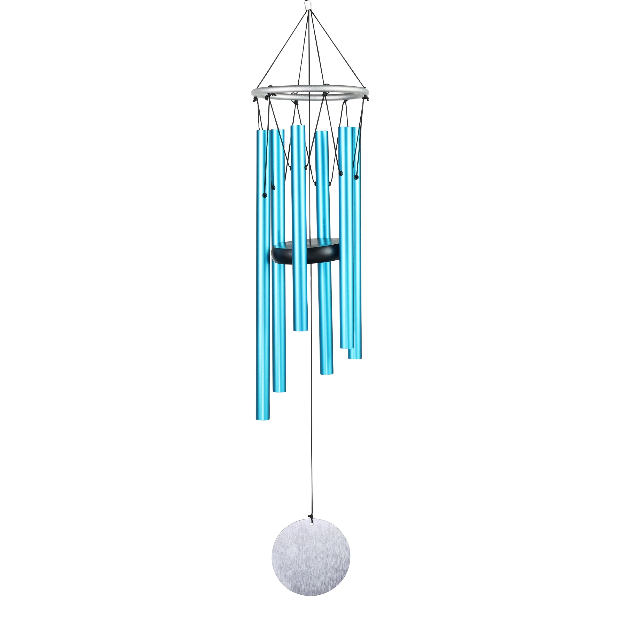 Style Selections 79888-LD 30-in Teal Metal Wind Chime