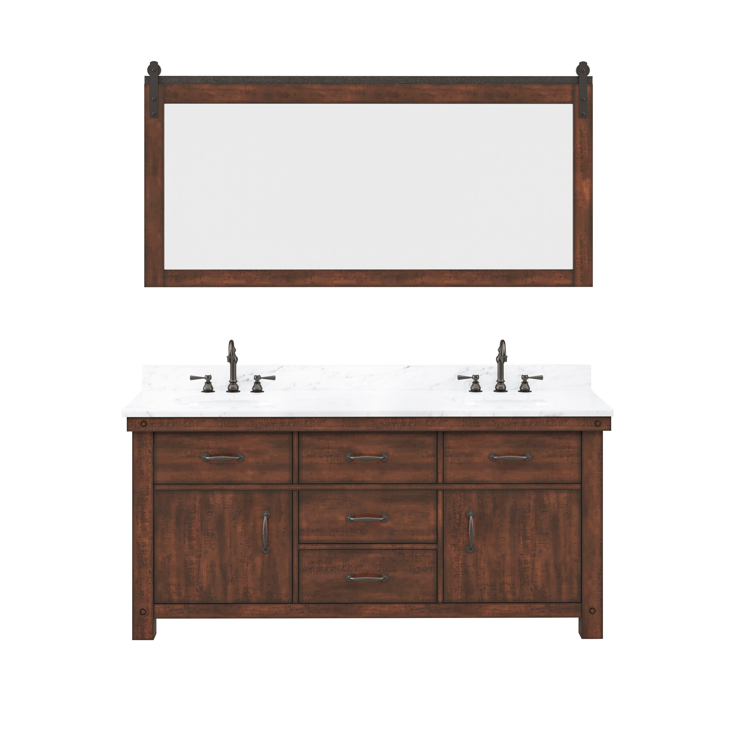 Water Creation AB72CW03RS-P72TL1203 Bath-Vanity-Combo - View #3
