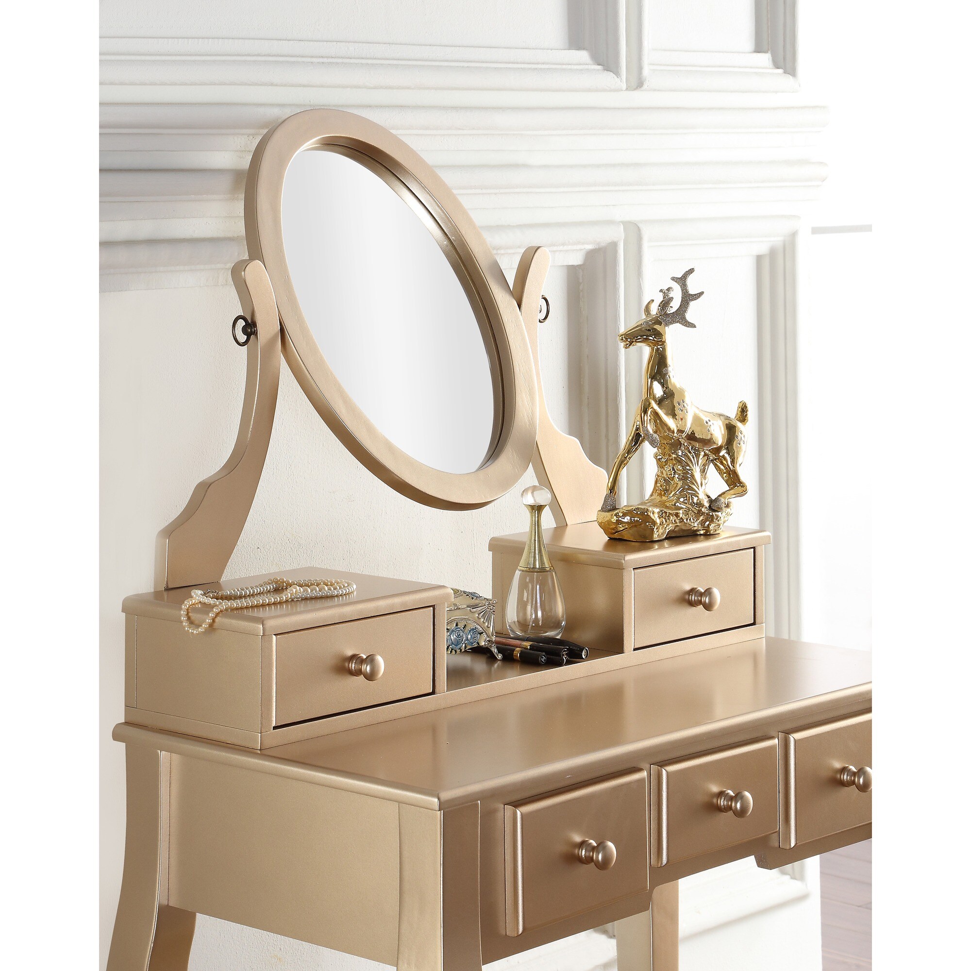 HyperDrop Cart W-T2574P265586 Bedroom-Vanities - View #5