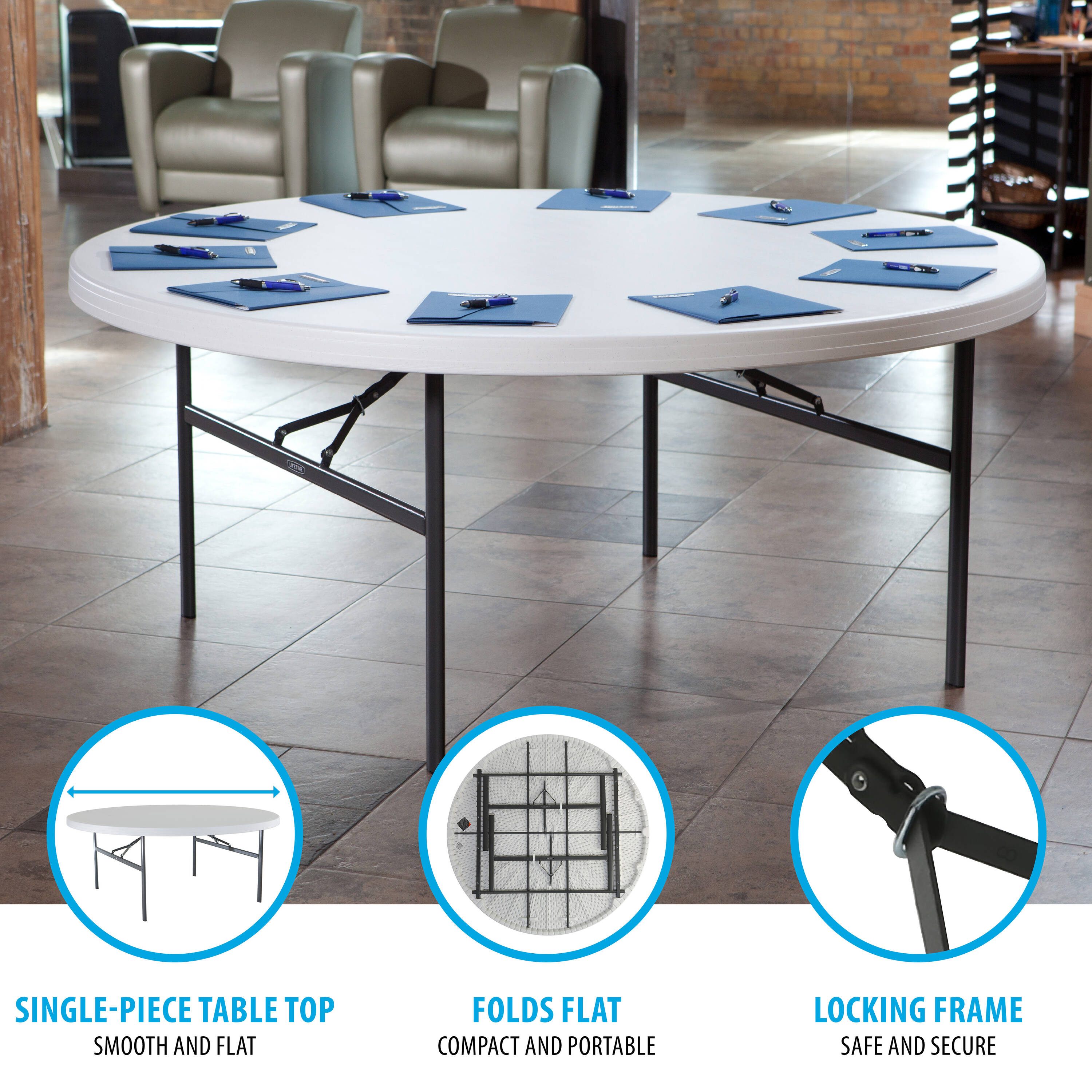 LIFETIME PRODUCTS 22673 Folding-Tables - View #3