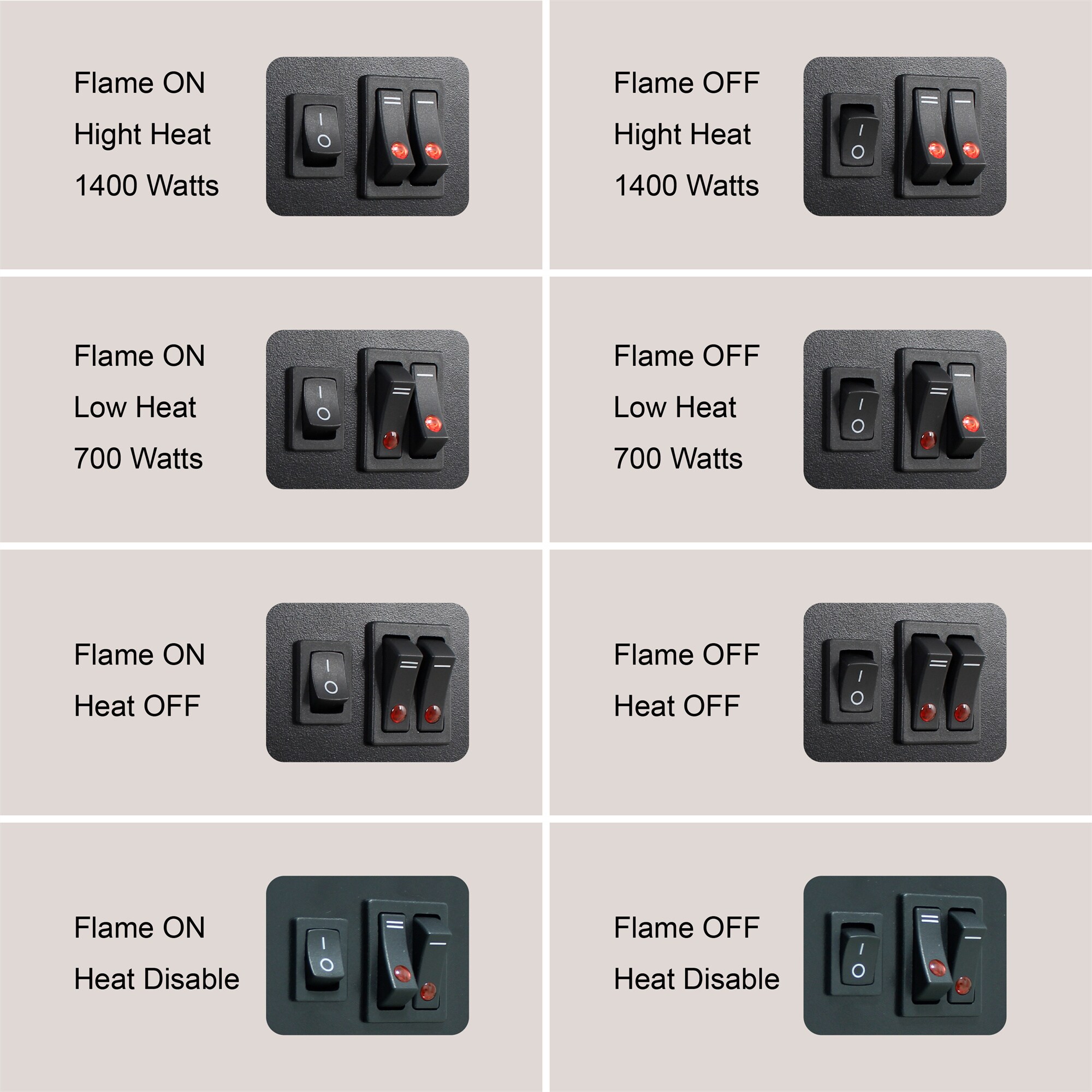 BABOOM BOM-5121876-OR Electric-Fireplaces - View #8