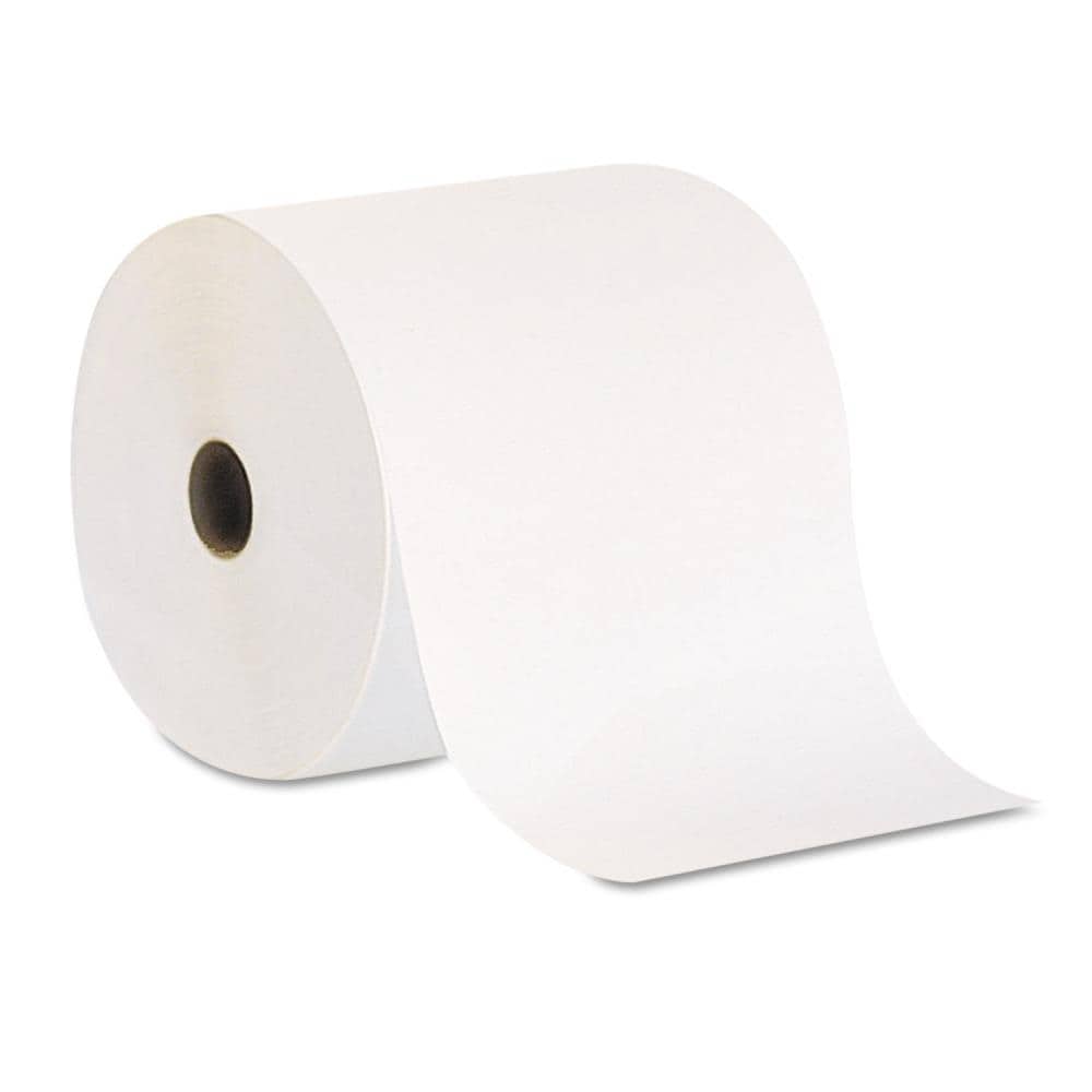 Georgia Pacific Professional Hardwound Roll Paper Towel Nonperforated 7.87 x 1000ft White 6 Rolls/Carton