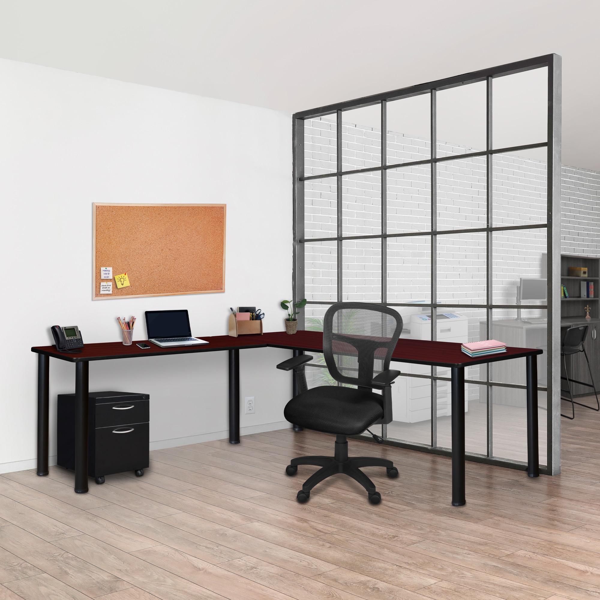 Regency ML722442MHBPBK desks - View #6