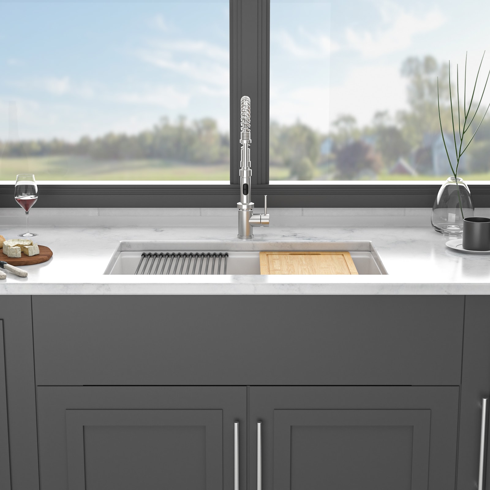 WOQWOQ DK-HN-13 Kitchen-Sinks - View #4