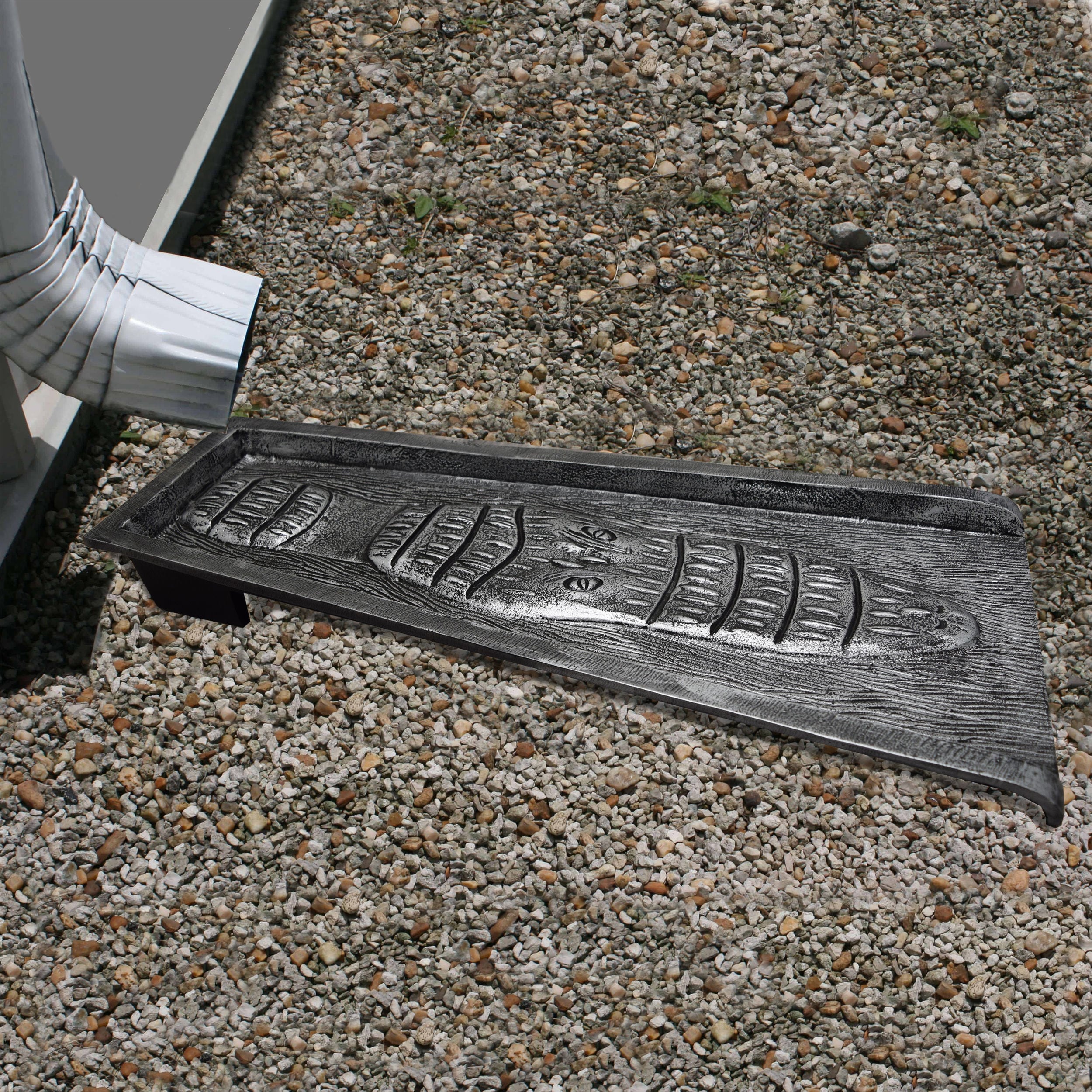 Oakland Living GATOR-SB-SILVER Downspout-Components - View #2