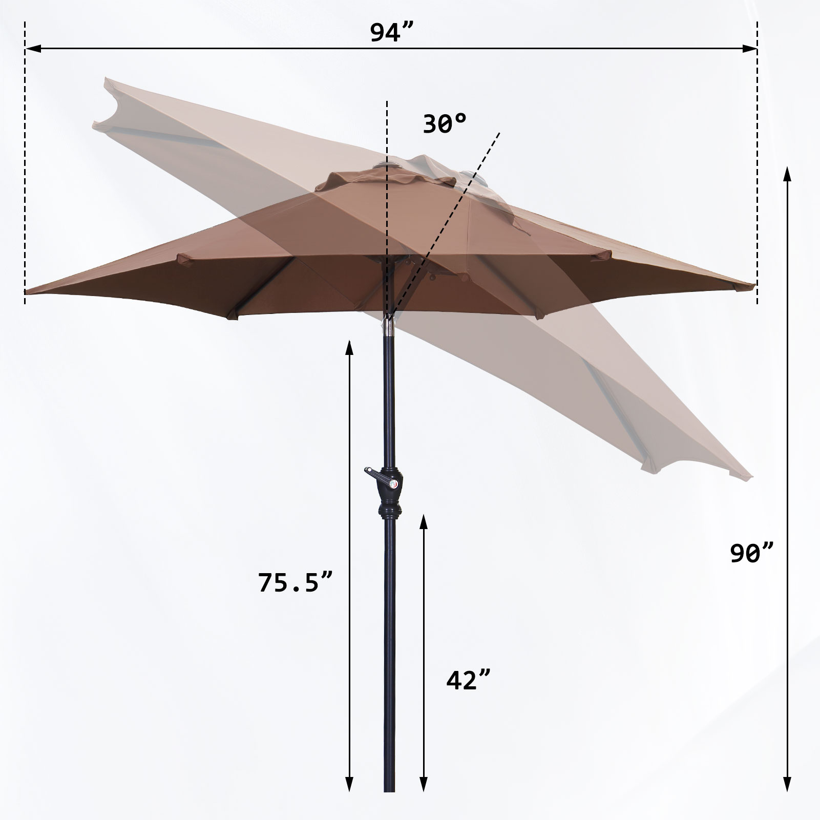 GDY GD-OTU027CF Umbrellas-2 - View #2
