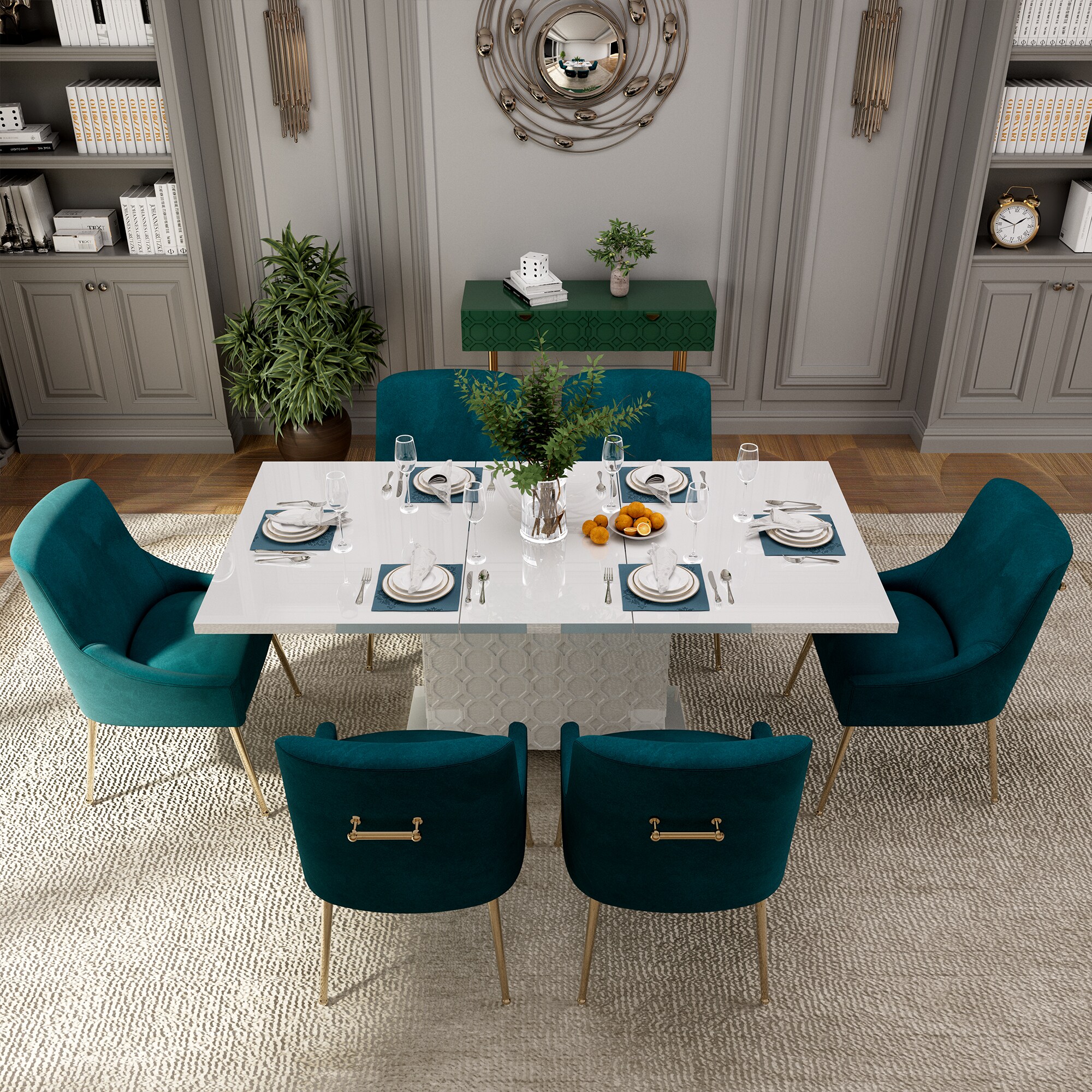 Clihome CL-ST1WH700LGR Dining-Sets - View #5