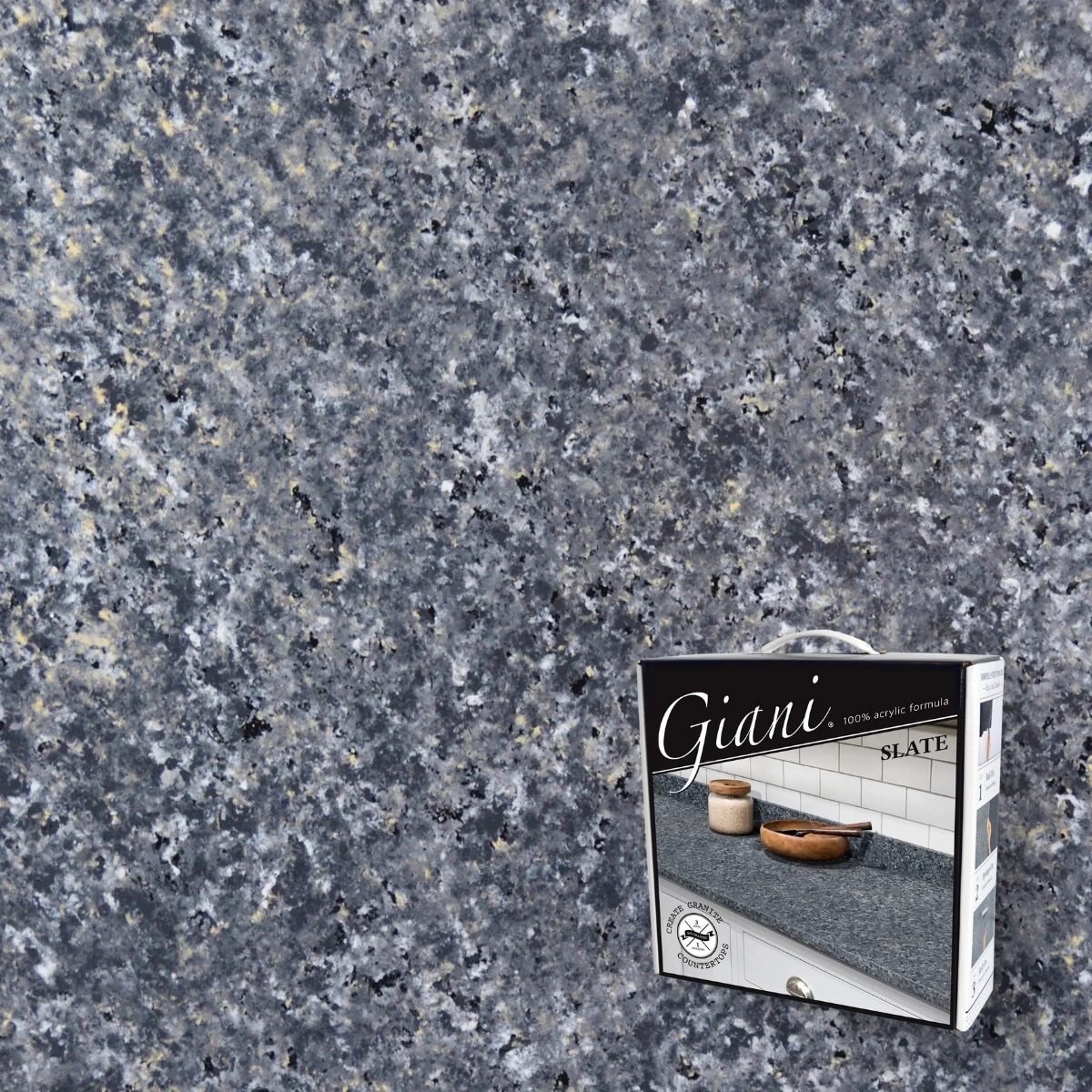 Giani FG-G2 SLATE Slate High-gloss Countertop Refinishing kit ( 1-pint)